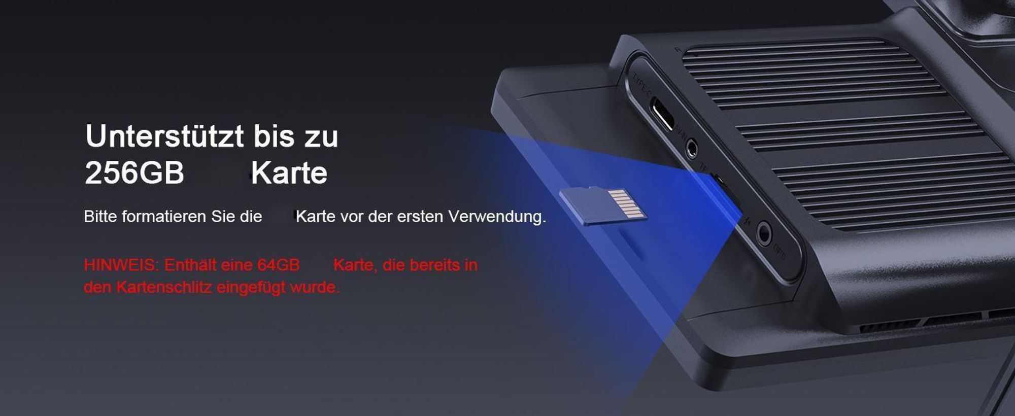 Wireless Apple Carplay & Android Auto Stereo Empfänger mit 4K Dashcam Vorne, 1080P Rückfahrkamera,9,26-Zoll Touchscreen Drahtlosem Carplay