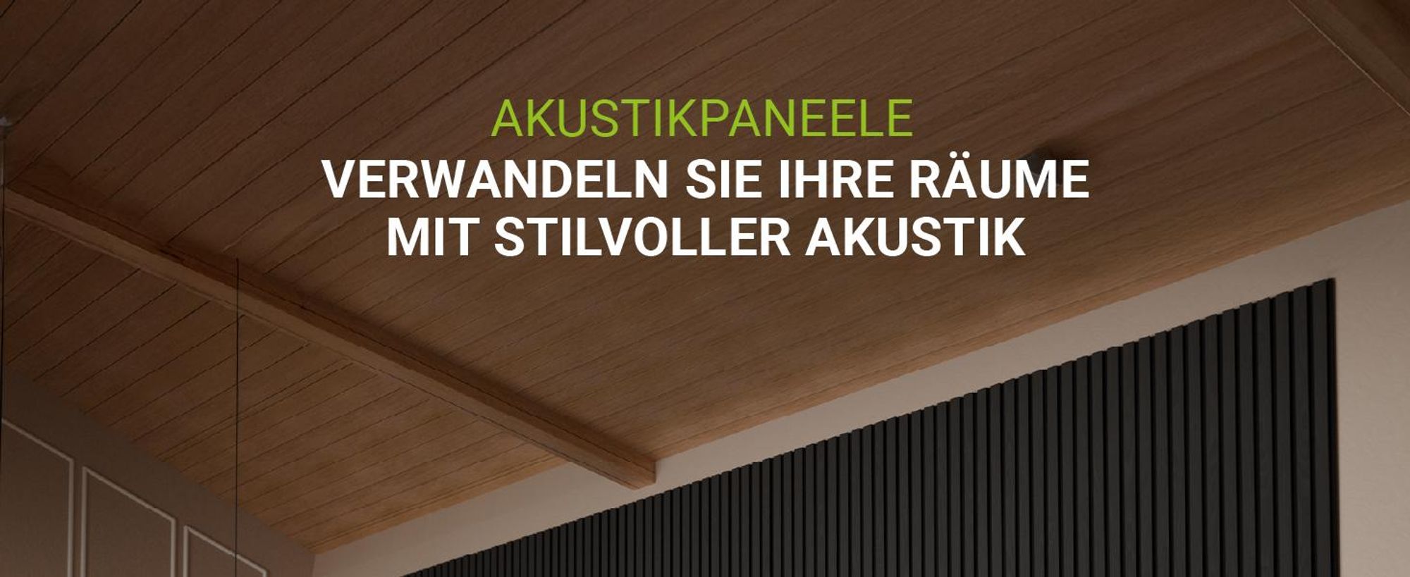 Juskys Wandpaneele Akustik 4er Set 2,88 qm - Verbesserte Akustik durch schallabsorbierende Materialien - Eiche Dunkelgrau