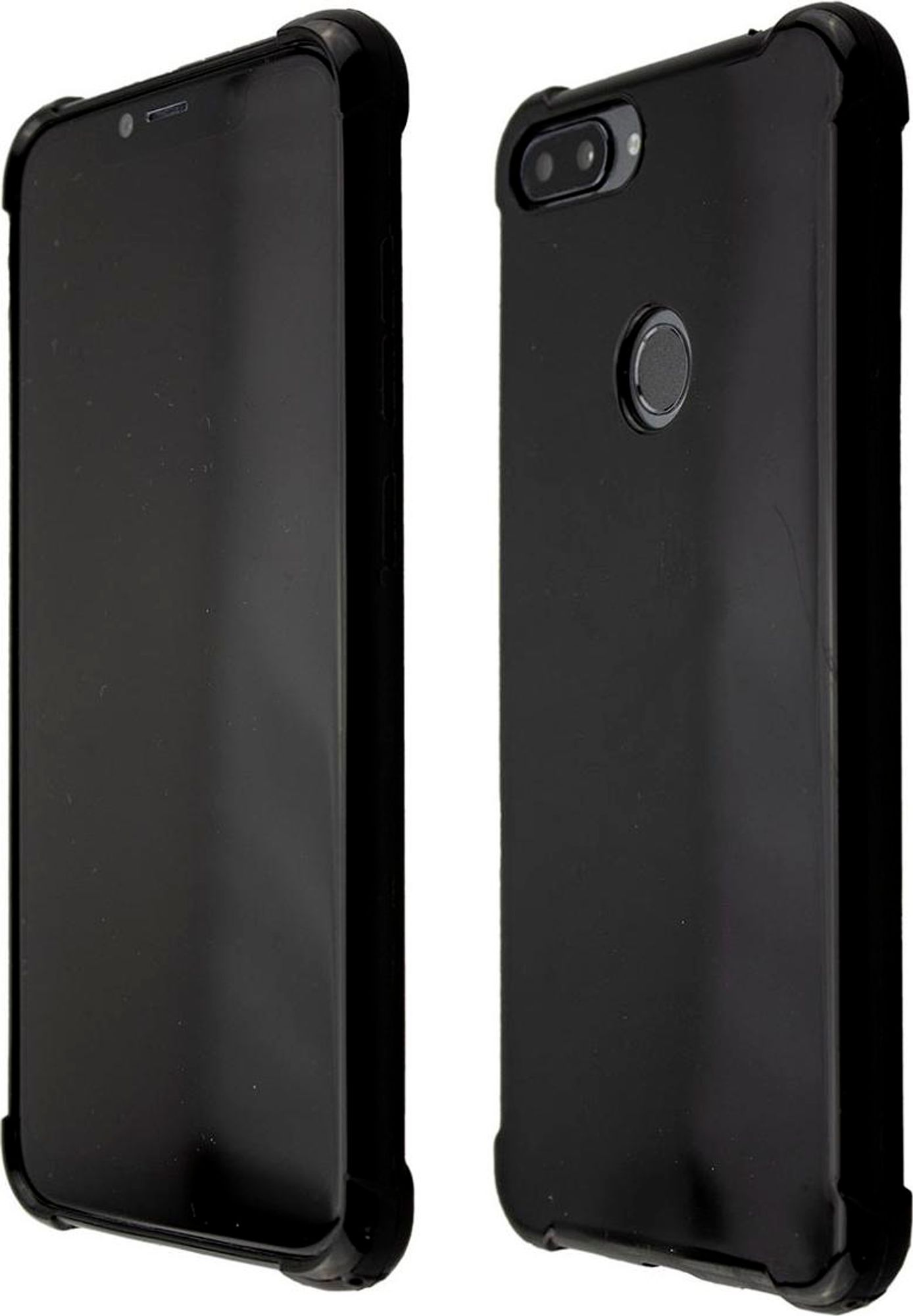 TPU-Hülle für Gigaset GS195 schwarz mit Folie Bild 1