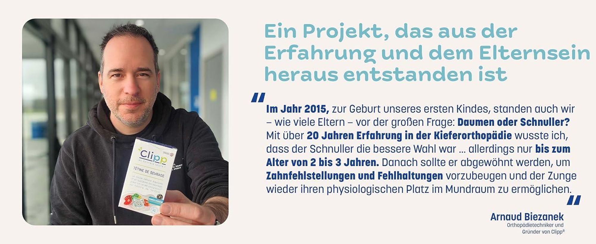 Clipp Set - Entwöhnungsschnuller Sterne + 5 Manschetten für die schrittweise Entwöhnung + Gebrauchsanweisung – Ab 2 Jahren