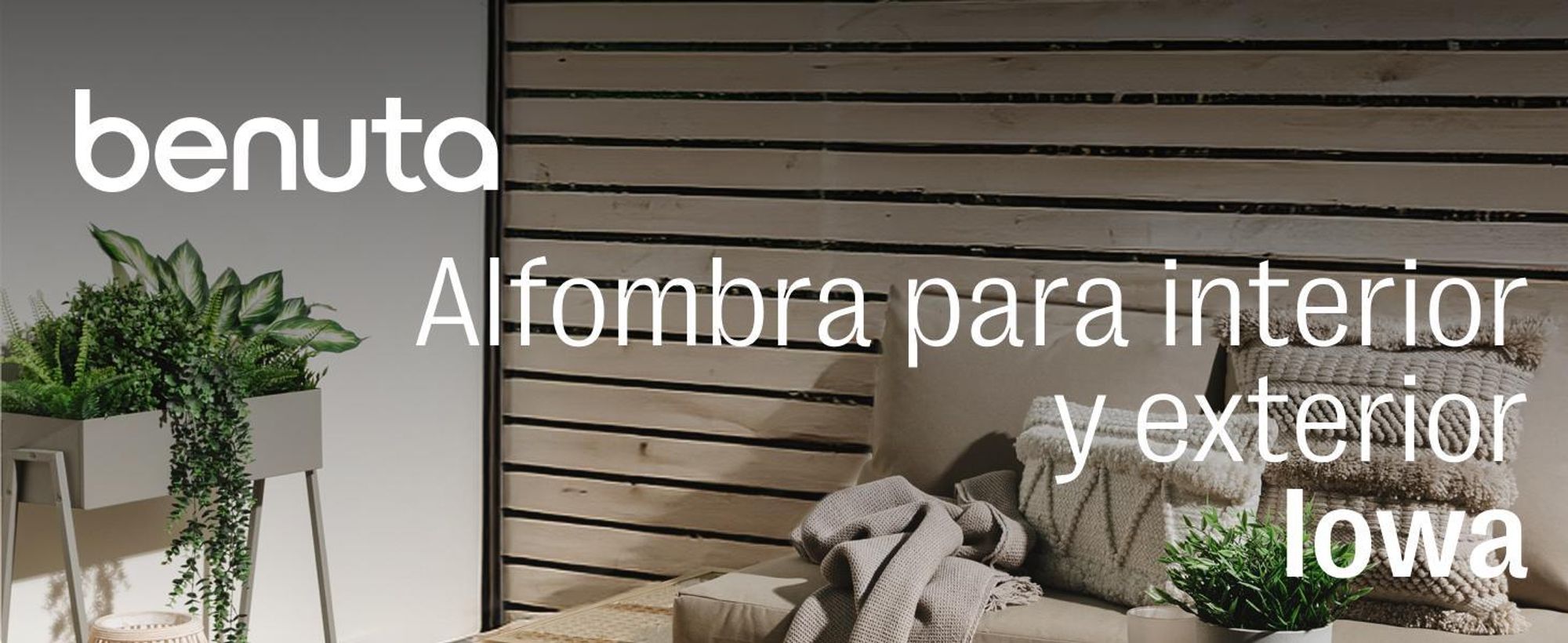 benuta Basic alfombra in & outdoor salon Iowa Taupe 80x150 cm Estilo boho efecto yute resistente a la intemperie para balcón, terraza - Dormitorio, alfombra cocina y salon - Resistente y duradera