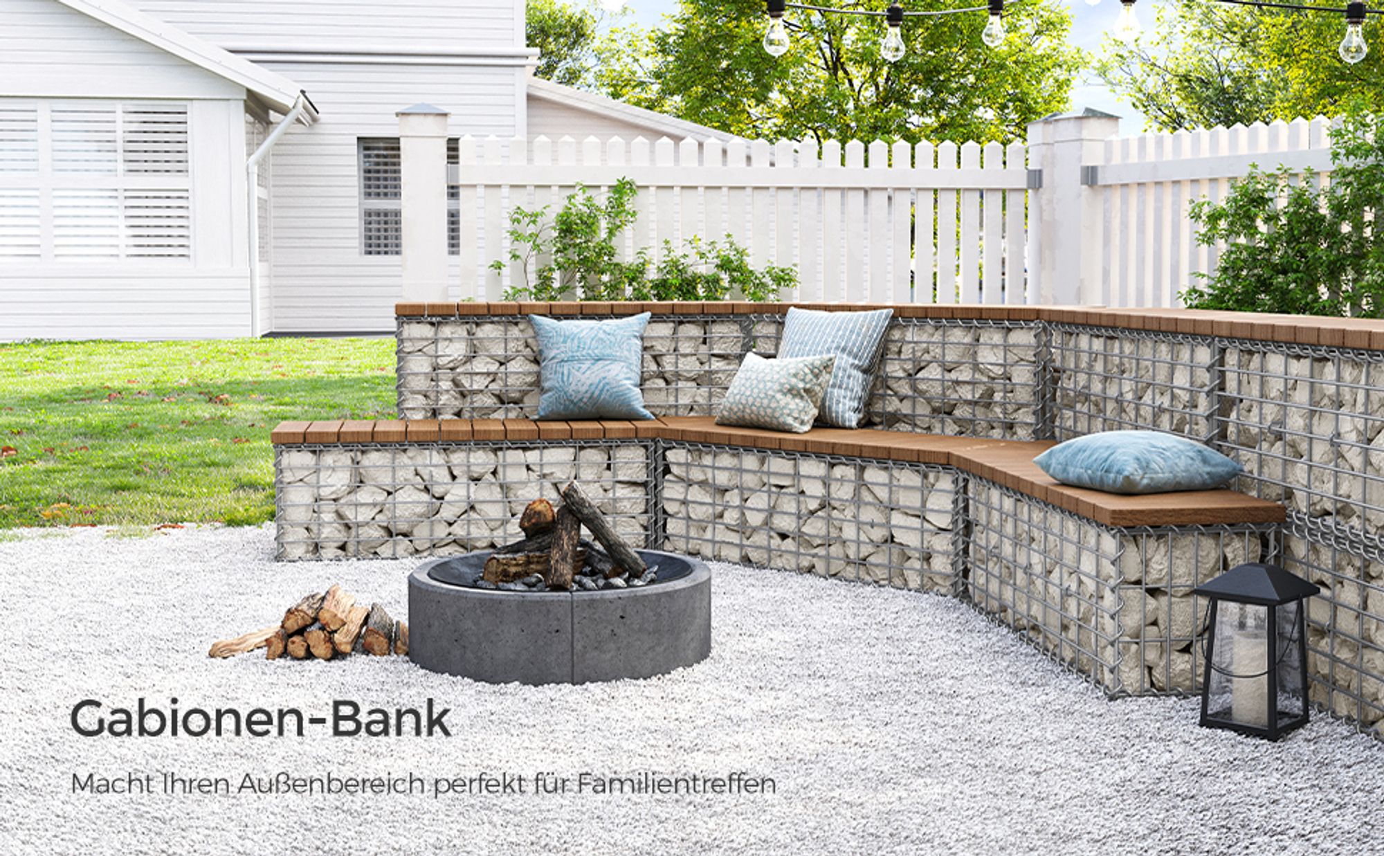 SONGMICS 3x Gabione 100 x 30 x 30cm für Stützmauern Gartenzaun Gabionenwand Steinmauer Säule verzinkt GGB333 (3 x GGB133)