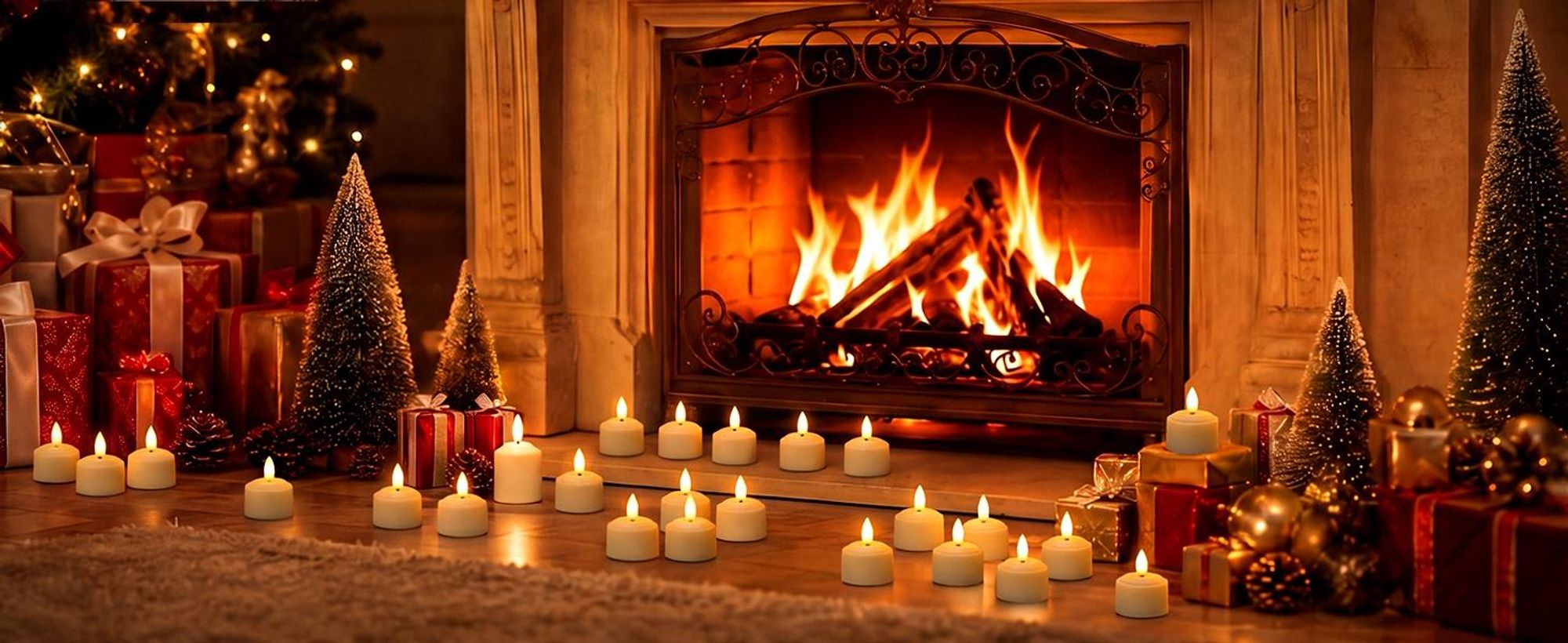 12er LED Teelichter wiederaufladbar mit Ladestation, Aufladbare LED Kerzen mit Timer und Fernbedienung, Warmweiß flackernd für Weihnachten & Deko
