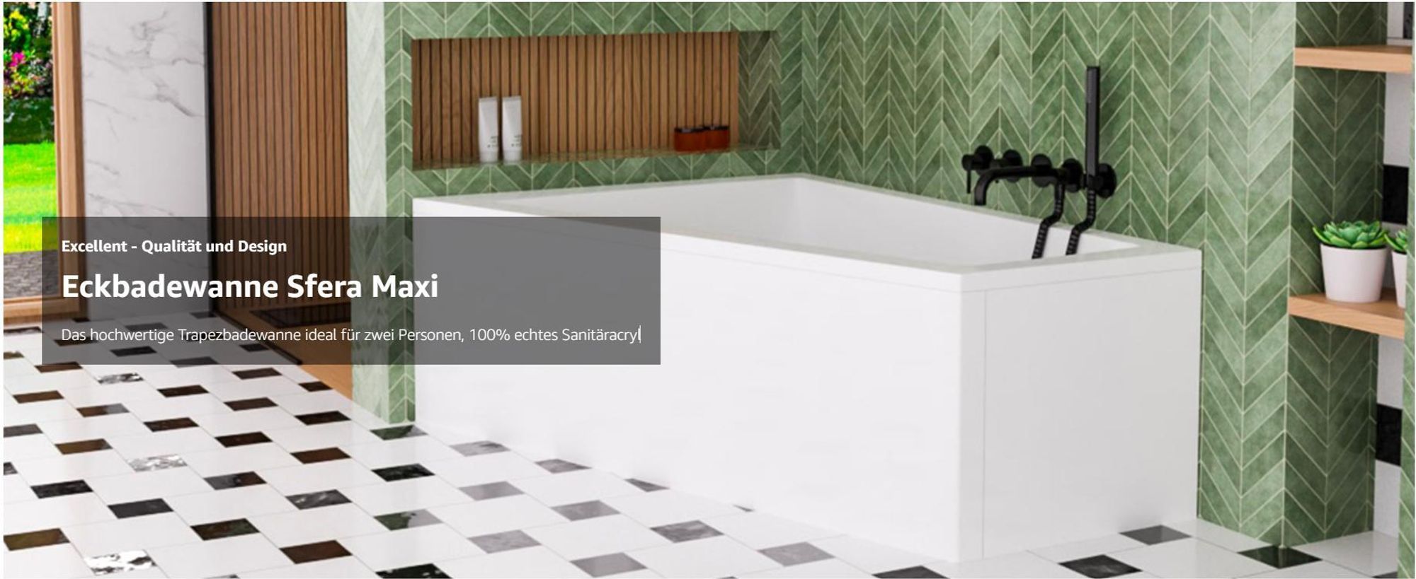 Badewanne Sfera Maxi