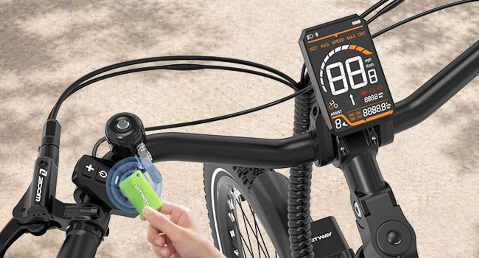 HITWAY 28" E Bike, 250W Motor,Elektrofahrrad Trekkingrad E-Bike Herren Damen,48V 16Ah Akku,7-Gang,NFC,APP,70-120km Reichweite