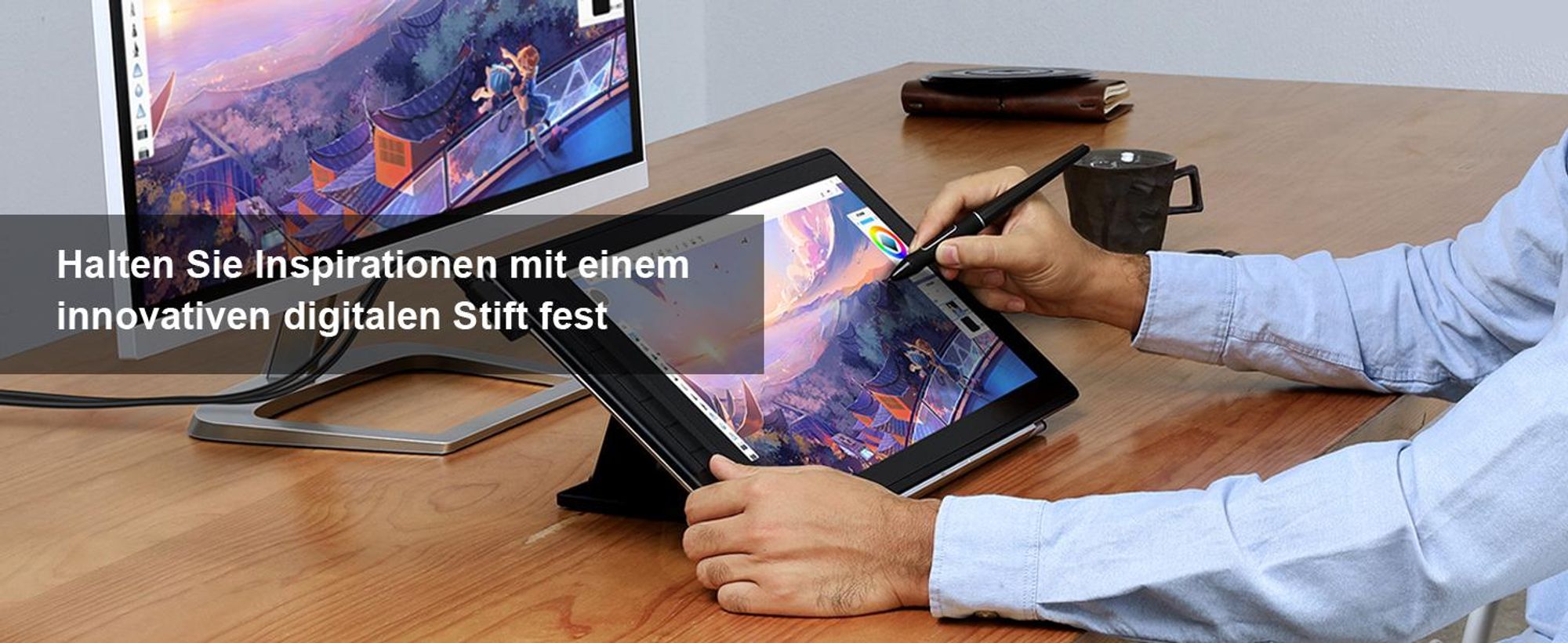 Huion Kamvas Pro 16 2.5K Grafiktablett