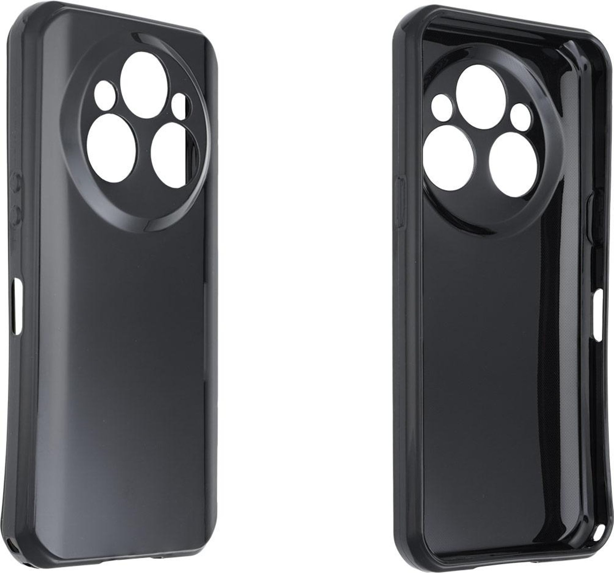 caseroxx Schutz-Hülle TPU-Hülle kompatibel mit Oukitel WP35 / WP35 Pro, Gummi Handy Tasche schwarz  Bild 1