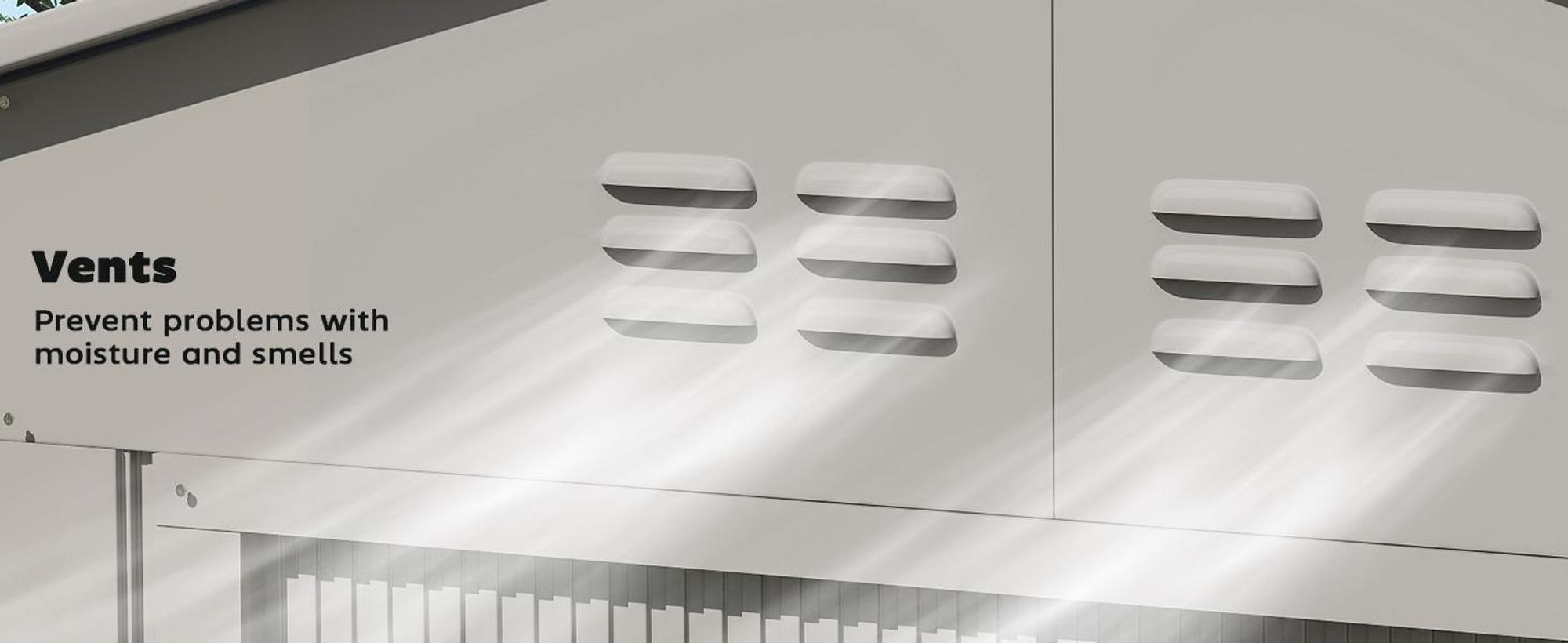 Domek ogrodowy Outsunny ze stali ocynkowanej, 2,43 m², 213 x 131 x 192 cm, łatwy w montażu, z dachem dwuspadowym, zamykanymi drzwiami przesuwnymi, odporny na warunki atmosferyczne, do użytku na zewnątrz, szary