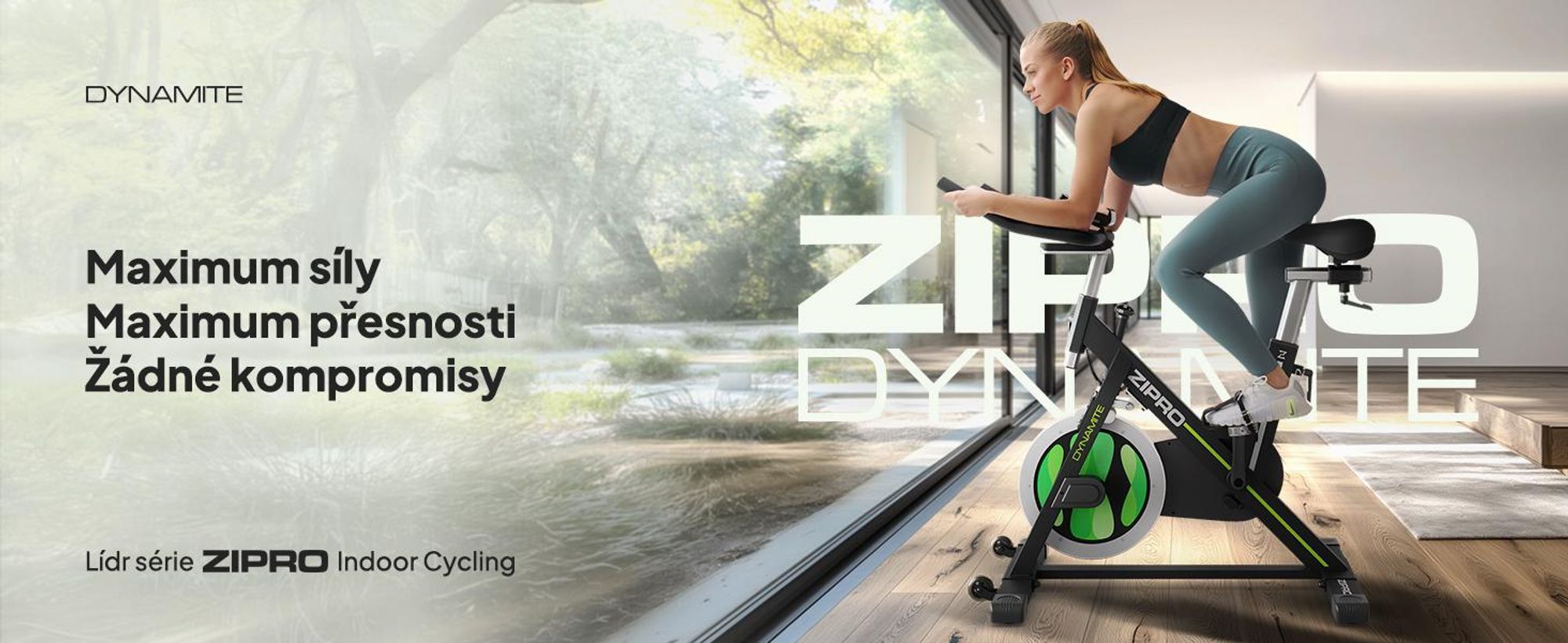 Zipro Domáce cvičebné kolo Dynamite – Magnetické fitness kolo pre domáce použitie Tiché domáce cvičebné kolo s nastaviteľným sedadlom LCD displej Kompaktné a stabilné