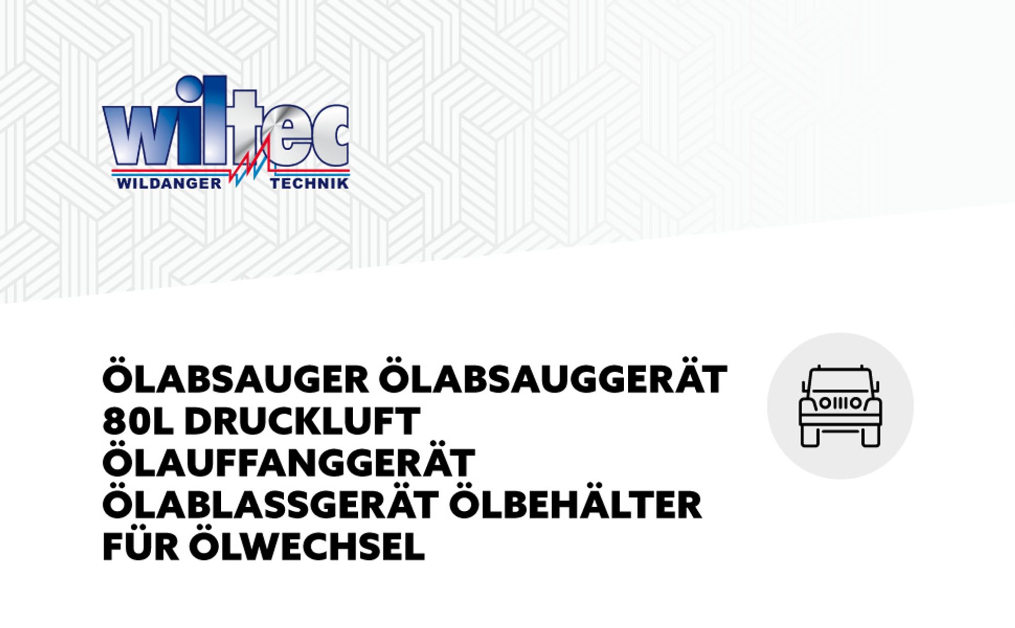 Ölabsauger Ölabsauggerät 80L Druckluft Ölauffanggerät Ölablassgerät Ölbehälter für Ölwechsel