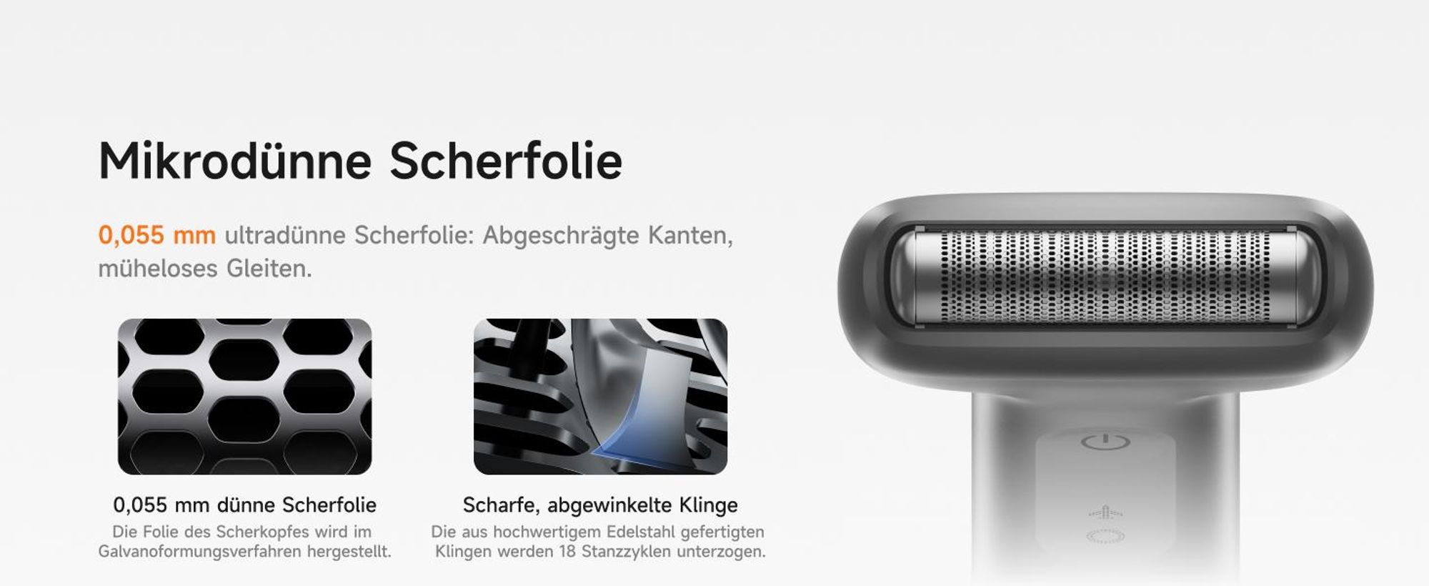 Laifen T1 Pro Elektrorasierer Geschenkset Wiederaufladbar Pflege-Set Premium
