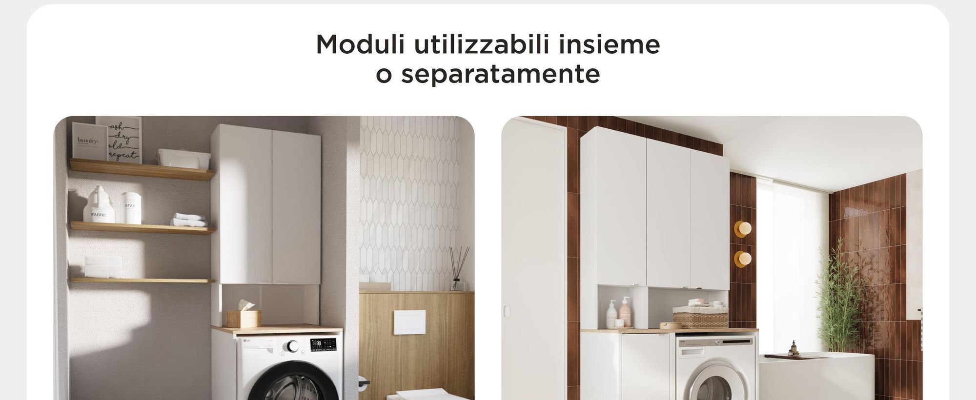 Mobile per lavatrice LORA