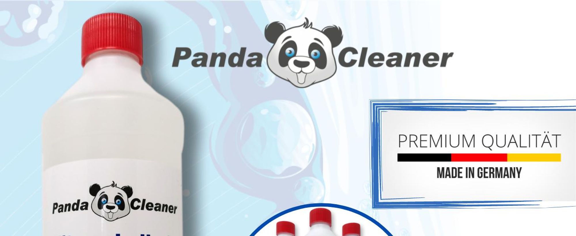 PandaCleaner Ultraschallreiniger für Ultraschallbad - 1000ml Konzentrat für Brillen & Dentalprodukte - Ultraschallreiniger