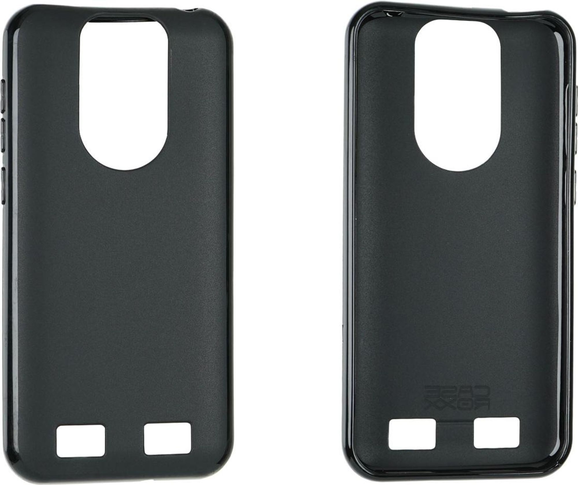 caseroxx Schutz-Hülle TPU-Hülle kompatibel mit Emporia Smart 5 Mini, Gummi Handy Tasche schwarz  Bild 2