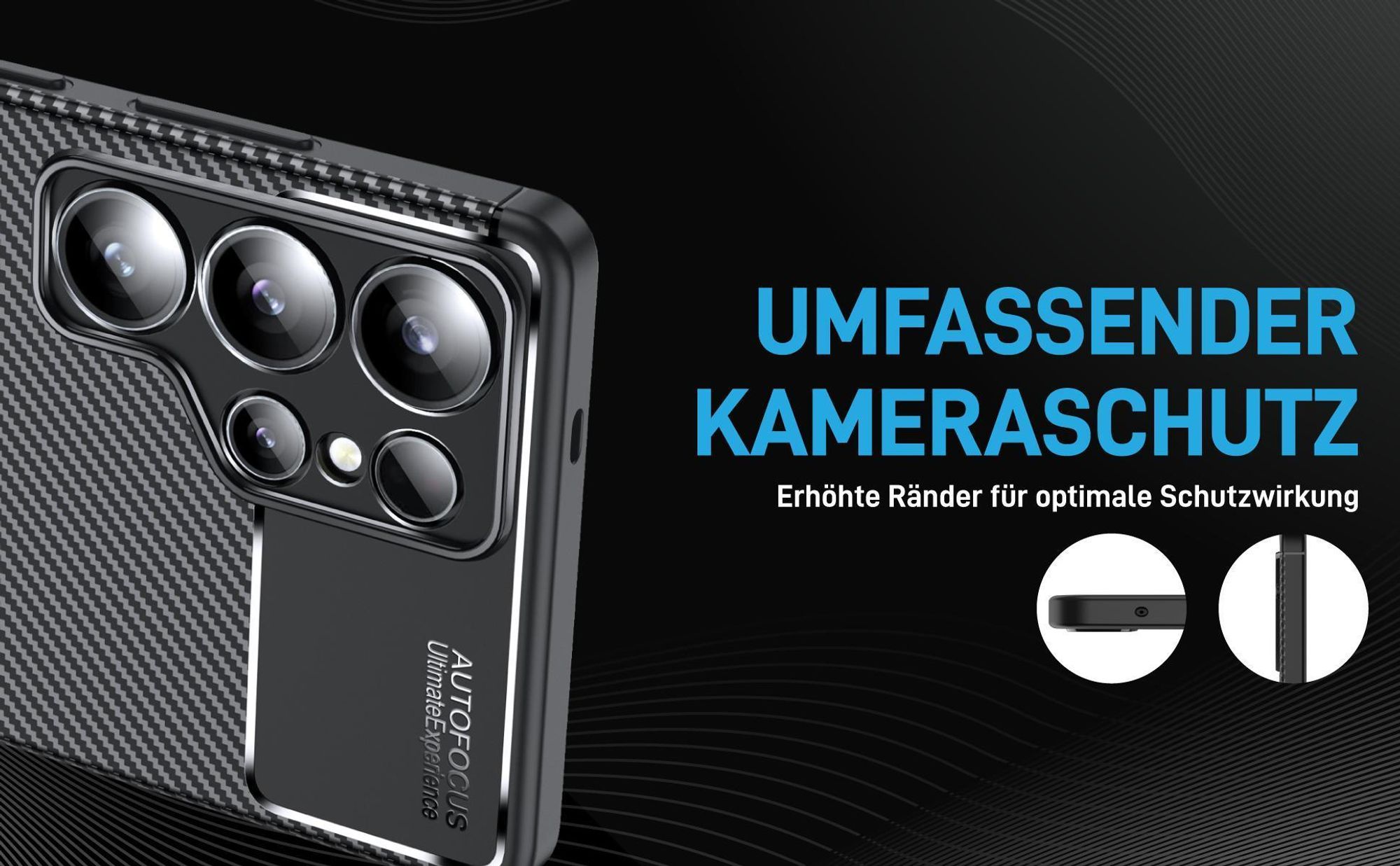 Stoßfestes Handy Case mit Kameraschutz für Samsung Galaxy S25 Ultra