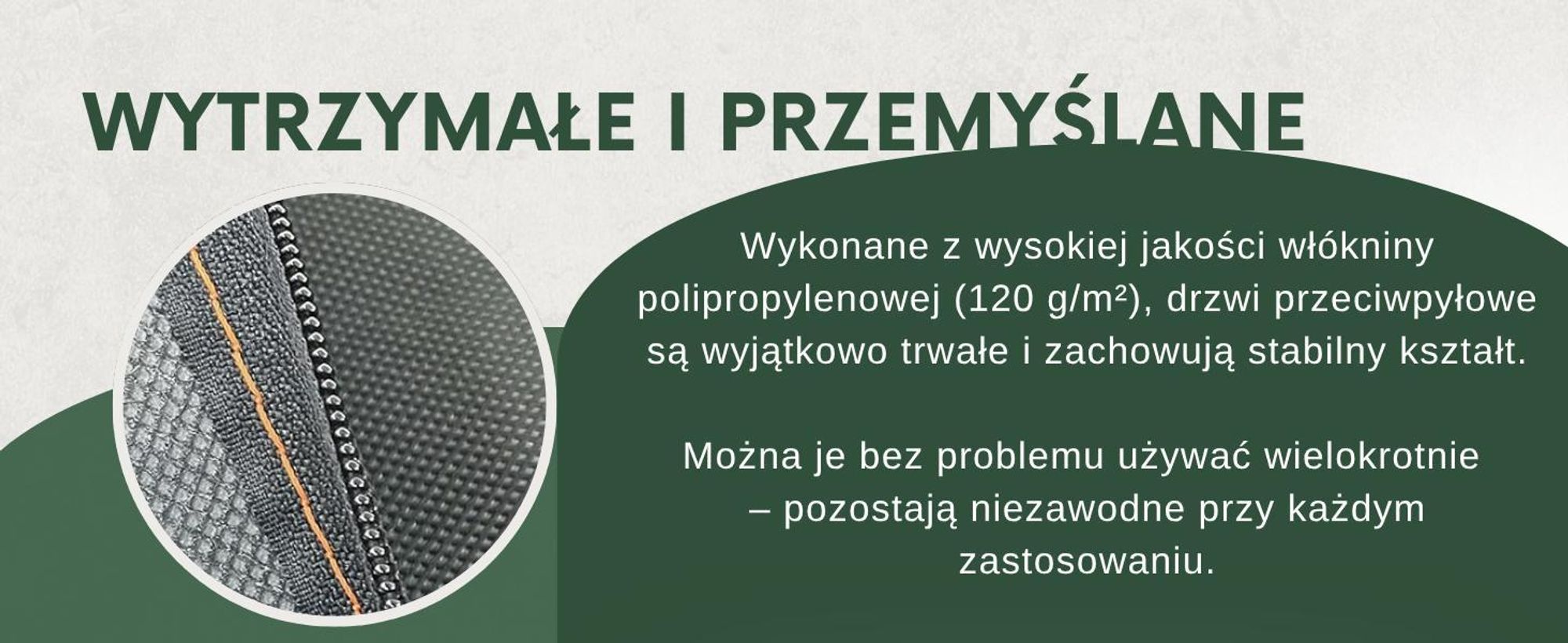 SafeCore drzwi przeciwpyłowe 2x 220x110 cm z zamkiem błyskawicznym, z włókniny polipropylenowej, wielokrotnego użytku do remontów, na budowę