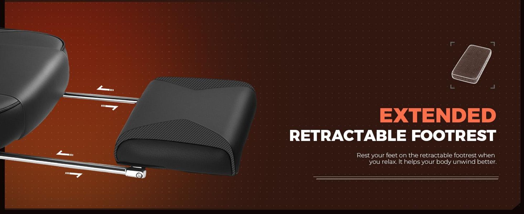 GTPLAYER Gaming stoel met voetsteun, ergonomische bureaustoel met een draagvermogen van 150 kg, gaming fauteuil met lendensteun en hoofdsteun, verstelbare computerstoel