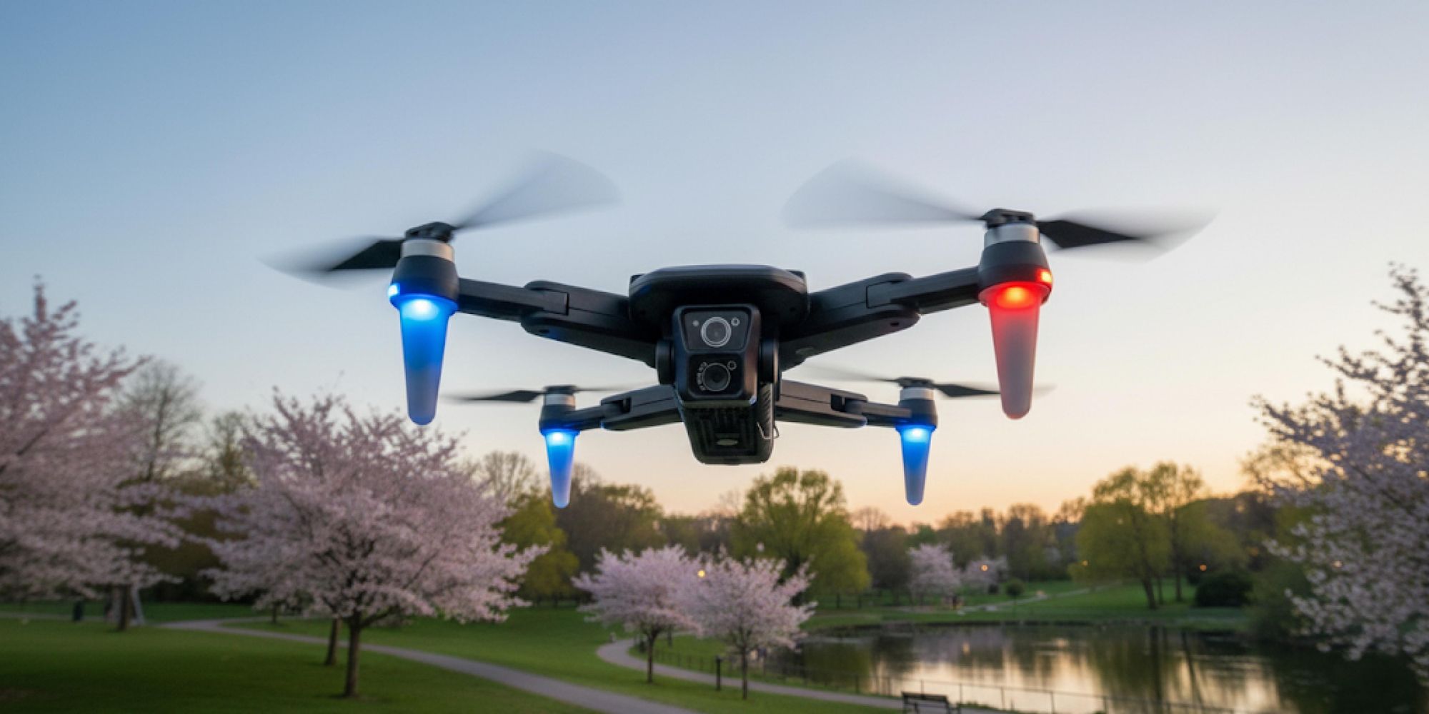 Drohne mit 4K Kamera & Hindernisradar, Bürstenlose Motoren, 75 Min. Flugzeit (3 Akkus), 2km Reichweite, Faltbarer Quadcopter für Anfänger, EVI TECH
