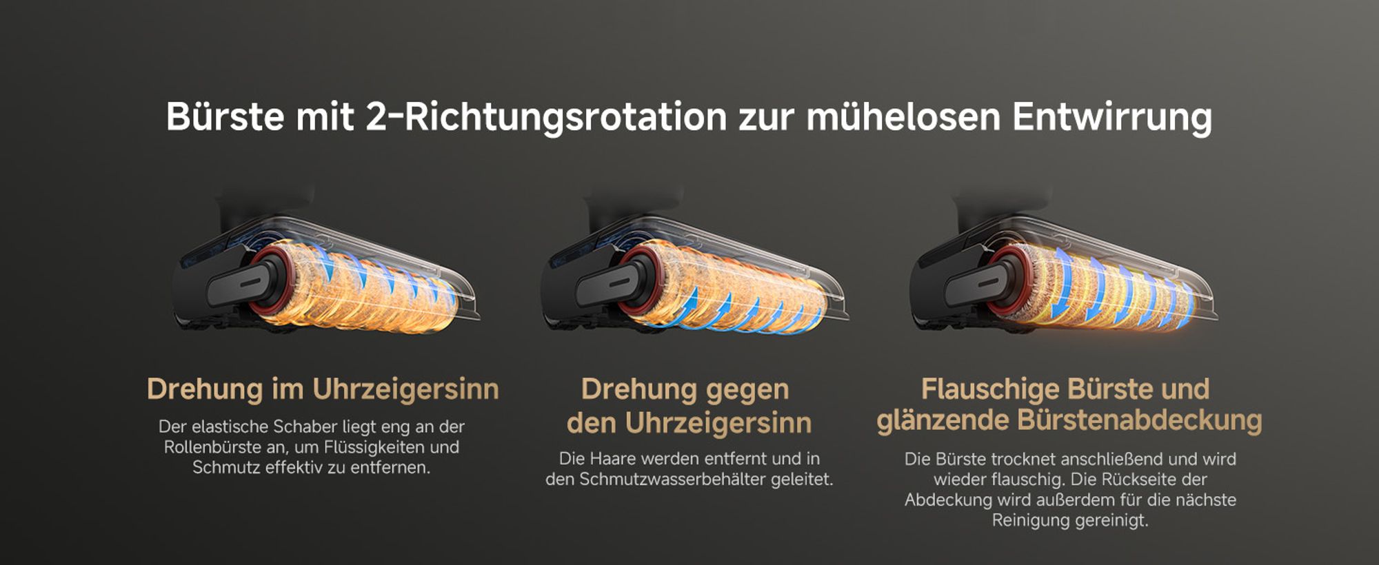 Dreame H12 Pro FlexReach Nass- und Trockensauger,Kabelloser Staubsauger-Mopp ohne Verwicklungen für Hartböden,180°Liegefläche,Heißluft-Selbstreinigung