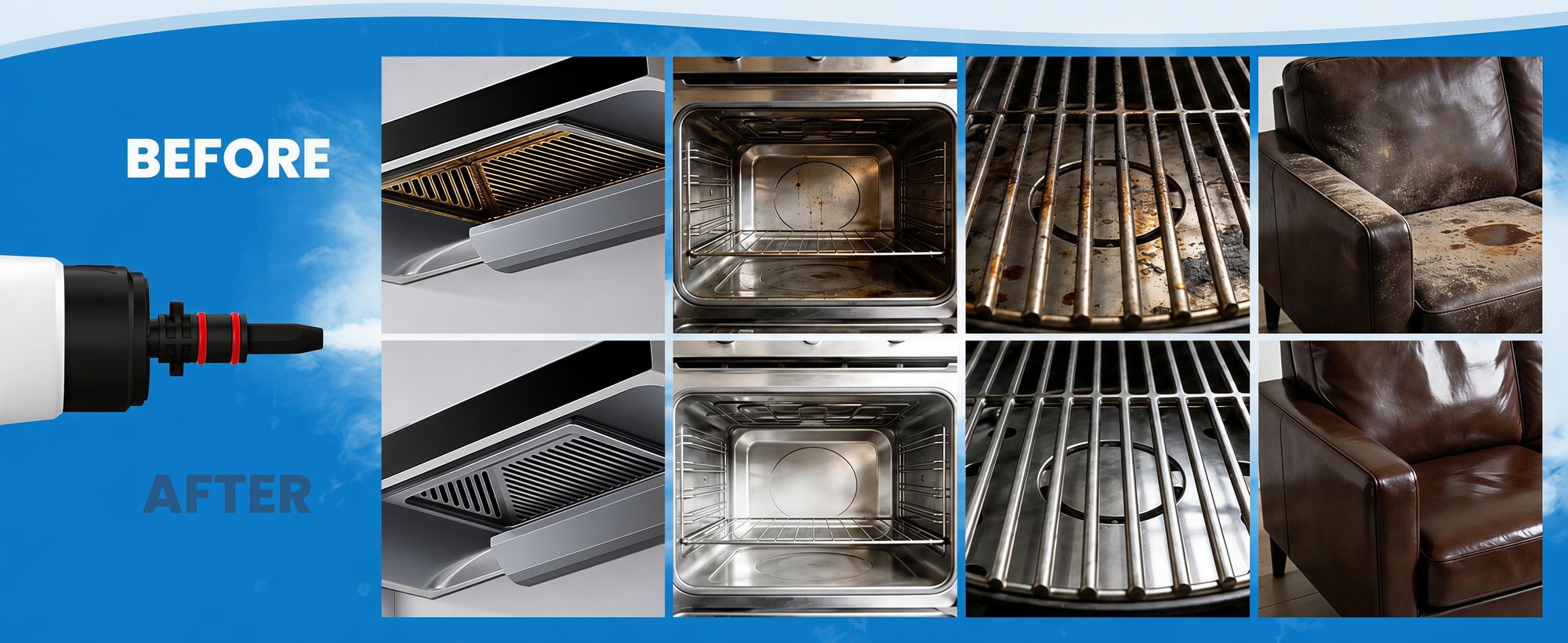 Tragbarer Dampfgarer, Handdampfreiniger mit 12 Zubehörteilen, Mehrzweck-Dampfgarer für den Heimgebrauch, 350ml, für verschiedene Oberflächen, Böden