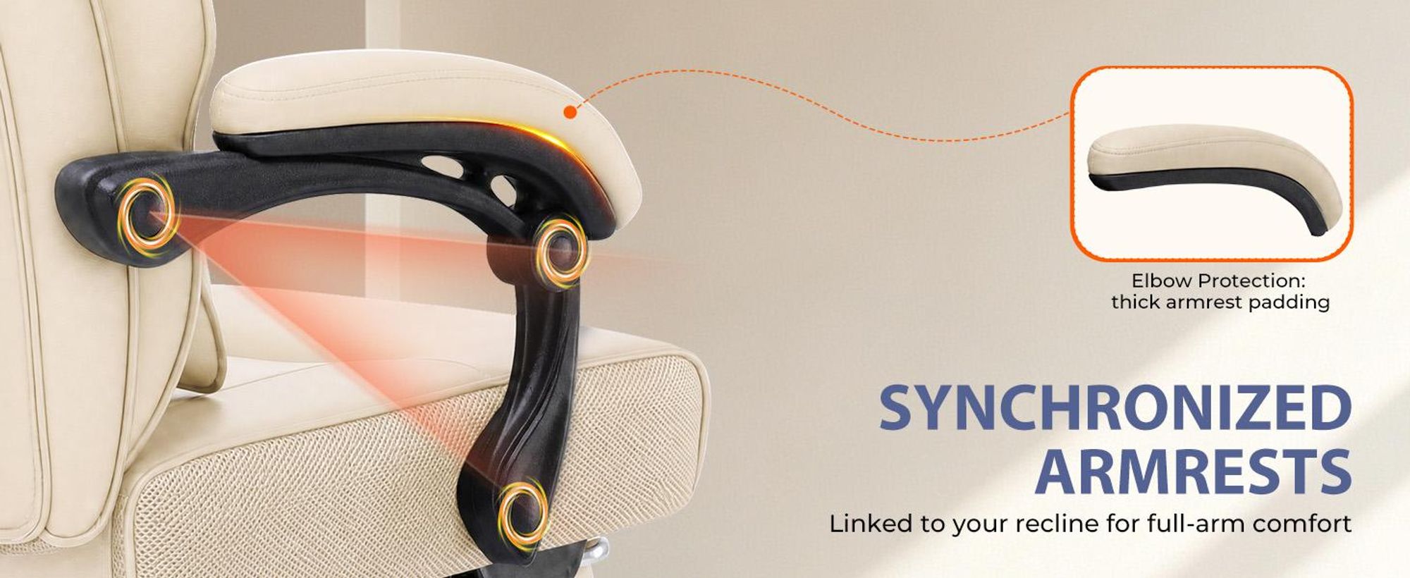 Silla de juego GTPLAYER con reposapiés, multifuncional, de cuero sintético, con capacidad de hasta 130 kg. Silla de oficina ergonómica con reposacabezas, respaldo ajustable de 90° a 135° y asiento de 53 cm