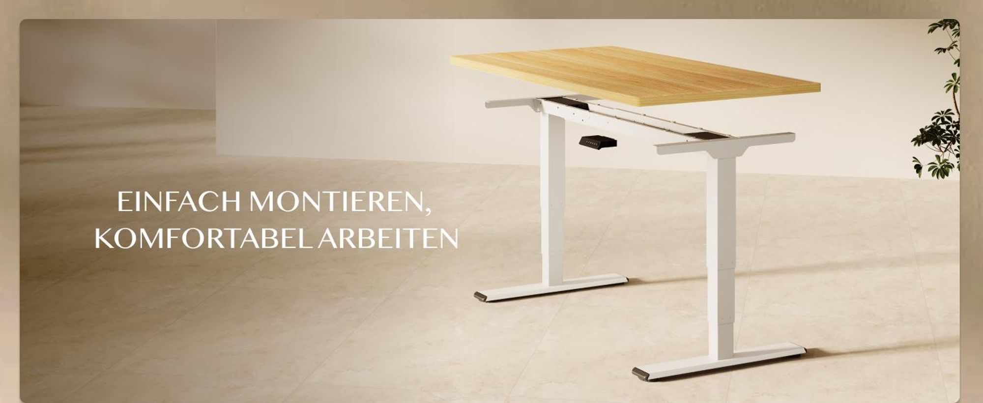 FLEXISPOT E5 Plus Höhenverstellbarer Schreibtisch 180x80cm, Doppelmotor, 25MM EINTEILIGE TISCHPLATTE, USB-Anschluss, 120KG Tragkraft, Ahorn