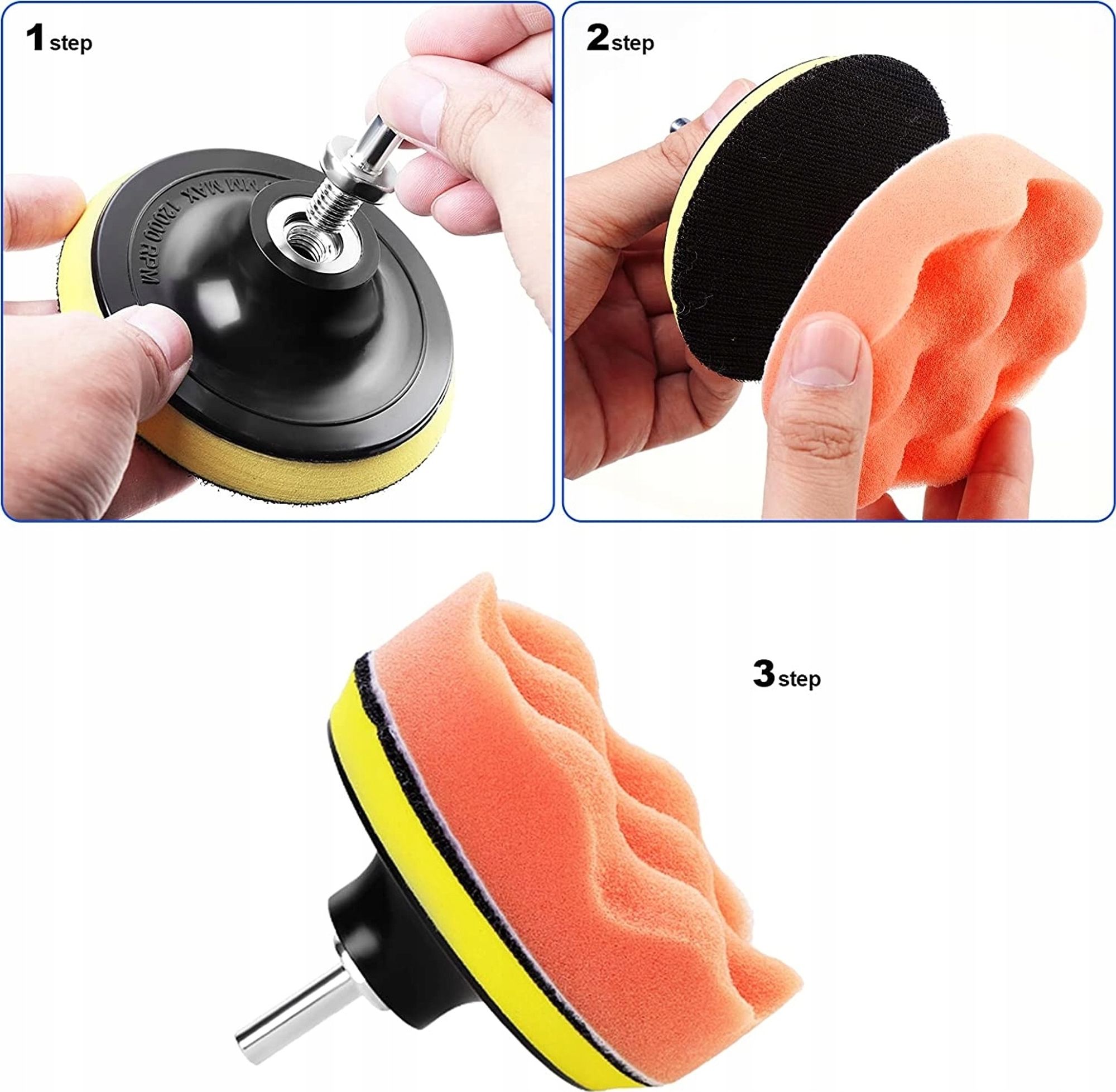 ASTA Aufsatz-Set Polieranlage S-9PS80 80mm 7mm