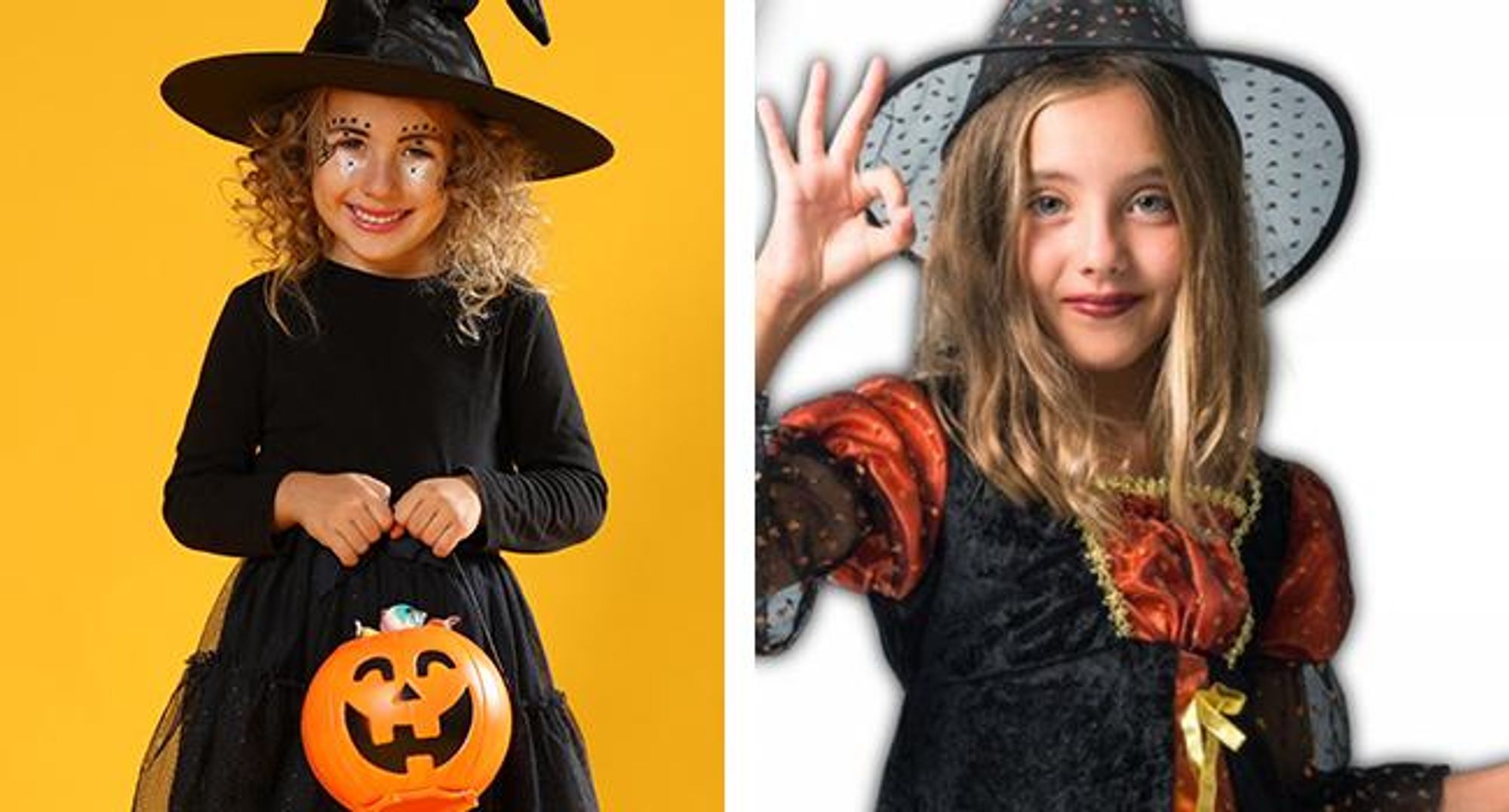 KRUMAD Hexenbesen Grün 87 cm – zusammenklappbar, leicht & stabil, Kostüm Zubehör für Kinder & Erwachsene, Halloween & Karneval