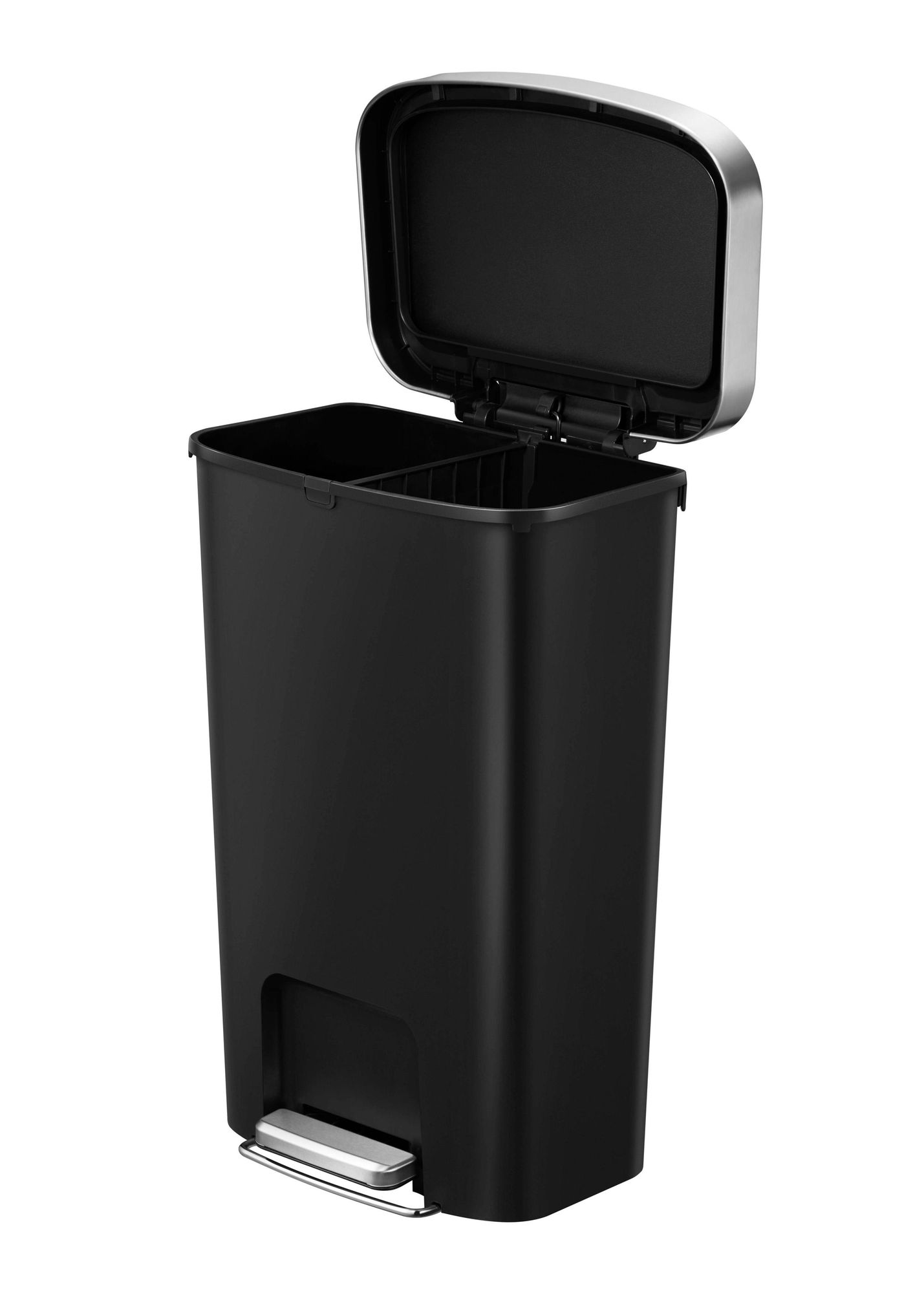 EKO - Hana 1 Treteimer 2x25 Liter - Plastic - Schwarz