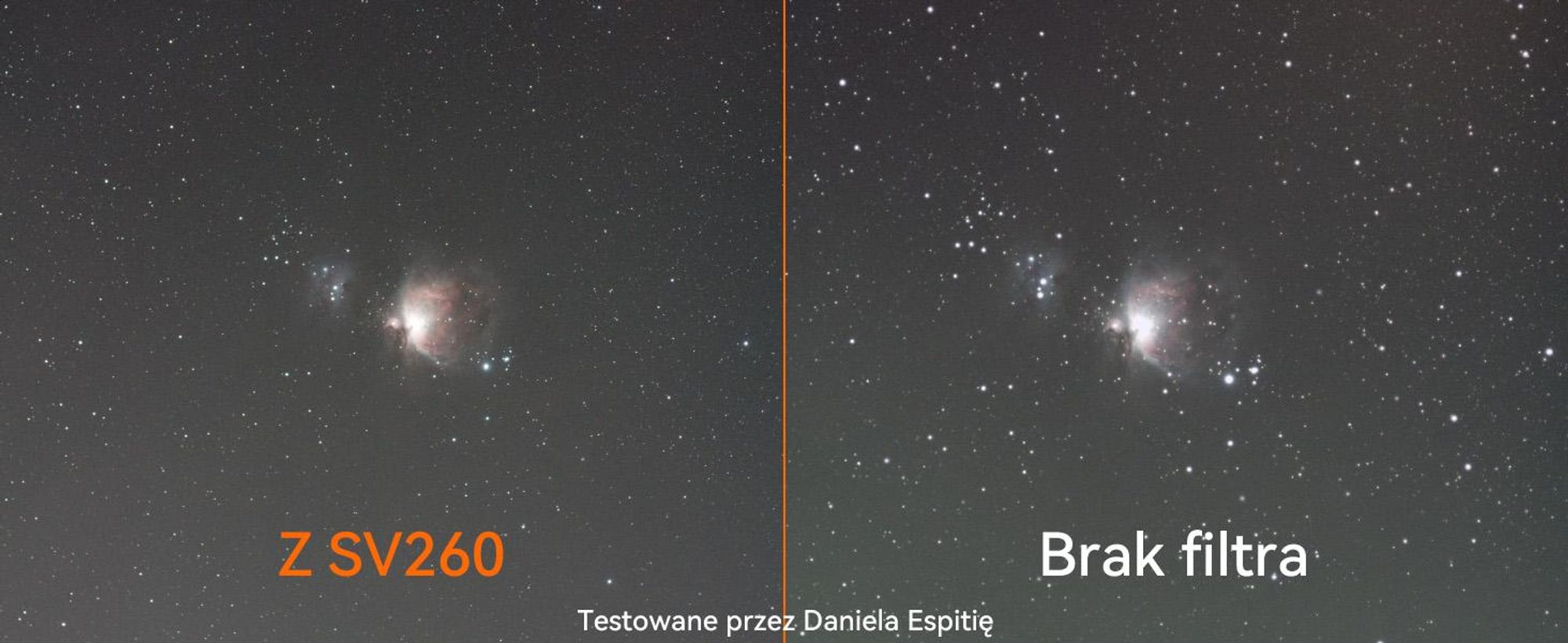 Svbony SV260 Filtr teleskopowy, 2'' wielopasmowy filtr typu Star Field, Głębokość Odcięcia OD4, Akcesoria do Teleskopów do Astrofotografii Głębokiego