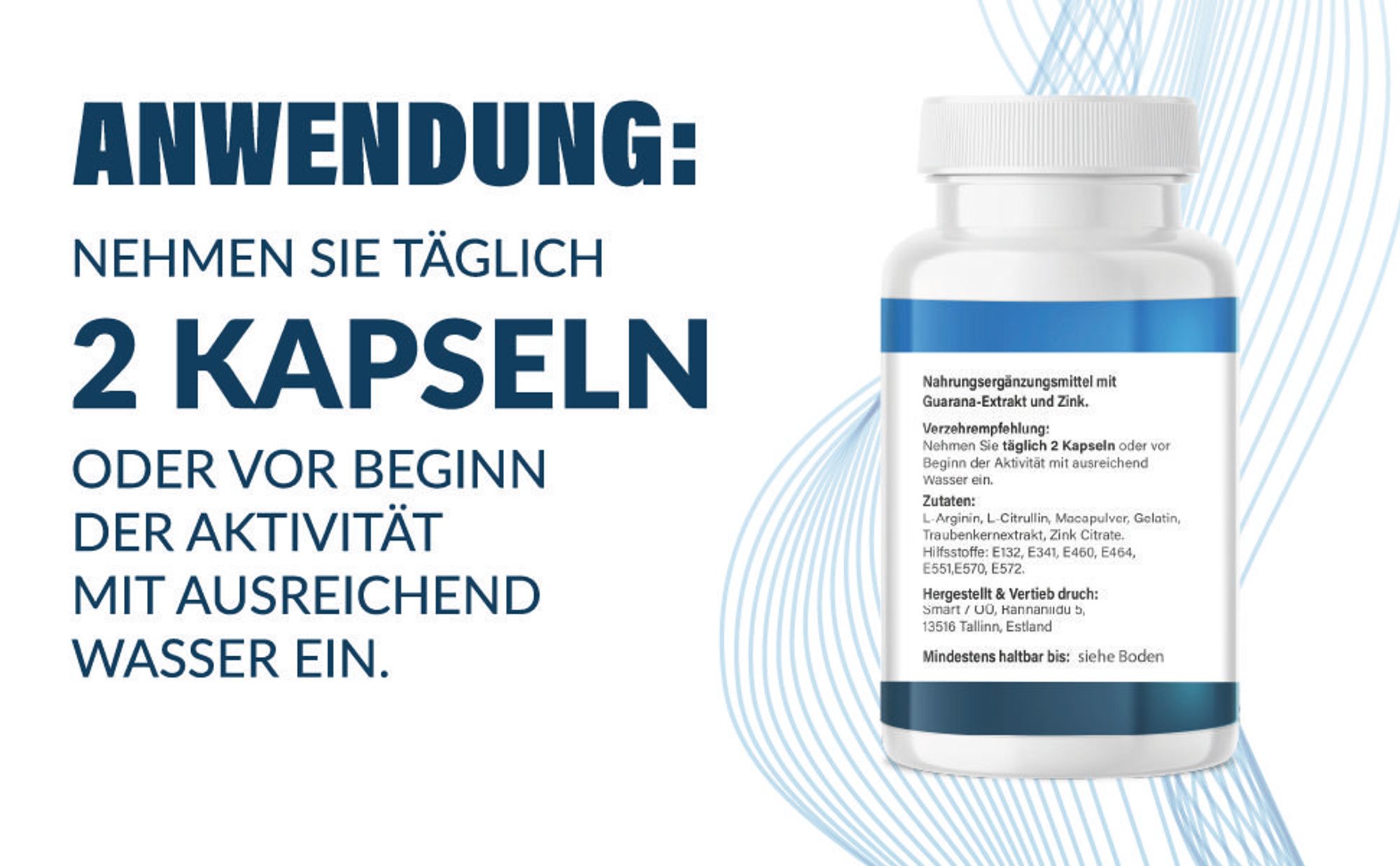 Saint Nutrition® Viarin 500mg | für Männer – für den abenteuerlustigen Mann – mehr Spaß zu zweit – für Ihr Liebesleben – aktive Männer – 20 Kapseln