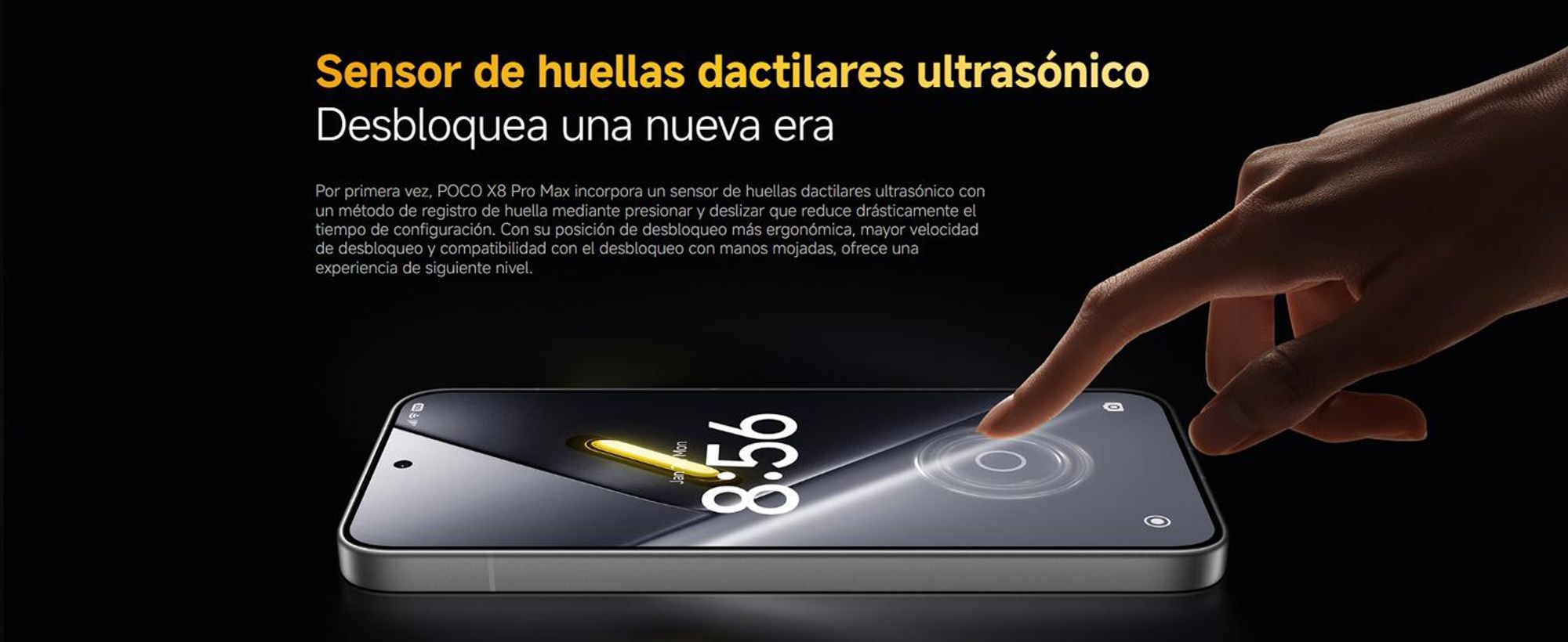 Xiaomi Poco X8 Pro Max, color azul, procesador MediaTek Dimensity - Teléfono móvil - 512 GB