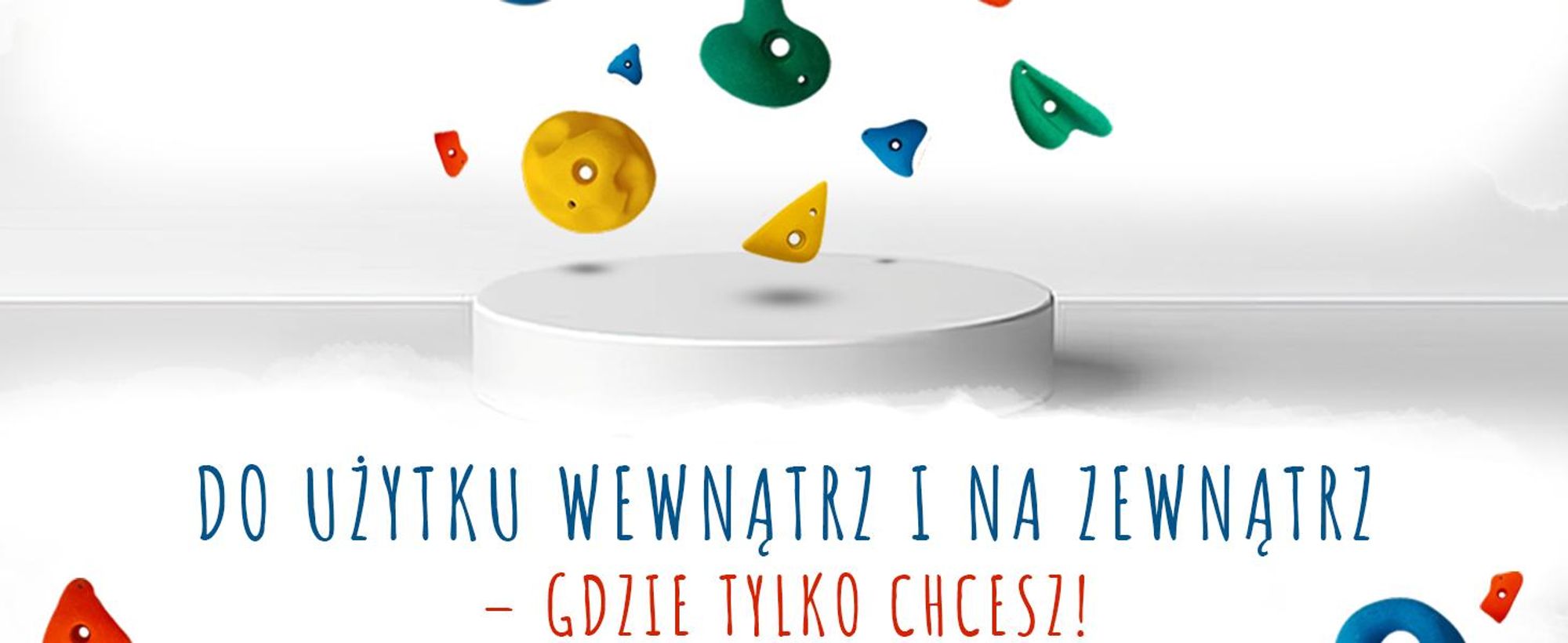 Create for you® - Kamienie do Wspinaczki Wewnątrz i na Zewnątrz, Chwyty + Akcesoria Montażowe, Uchwyty do Wspinania - 5 Sztuk