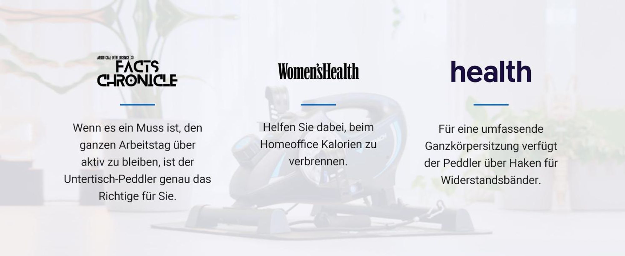 Leiser Arm- & Beintrainer Mini-Bike – 16 Stufen, LCD-Display, rutschfeste Matte, inkl. 2 Widerstandsbänder, platzsparend für Büro & Zuhause