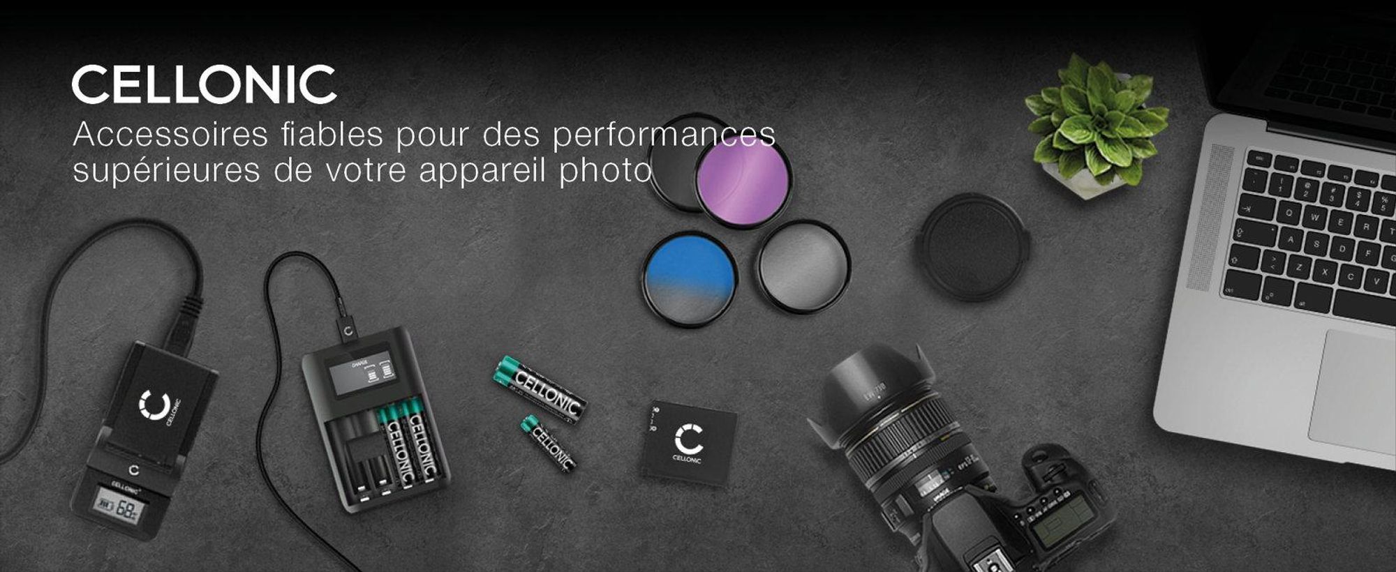 CELLONIC Chargeur DMW-BCG10E pour appareil photo , Alimentation Batterie DE-A66A, Câble Charge rapide, Adaptateur Secteur