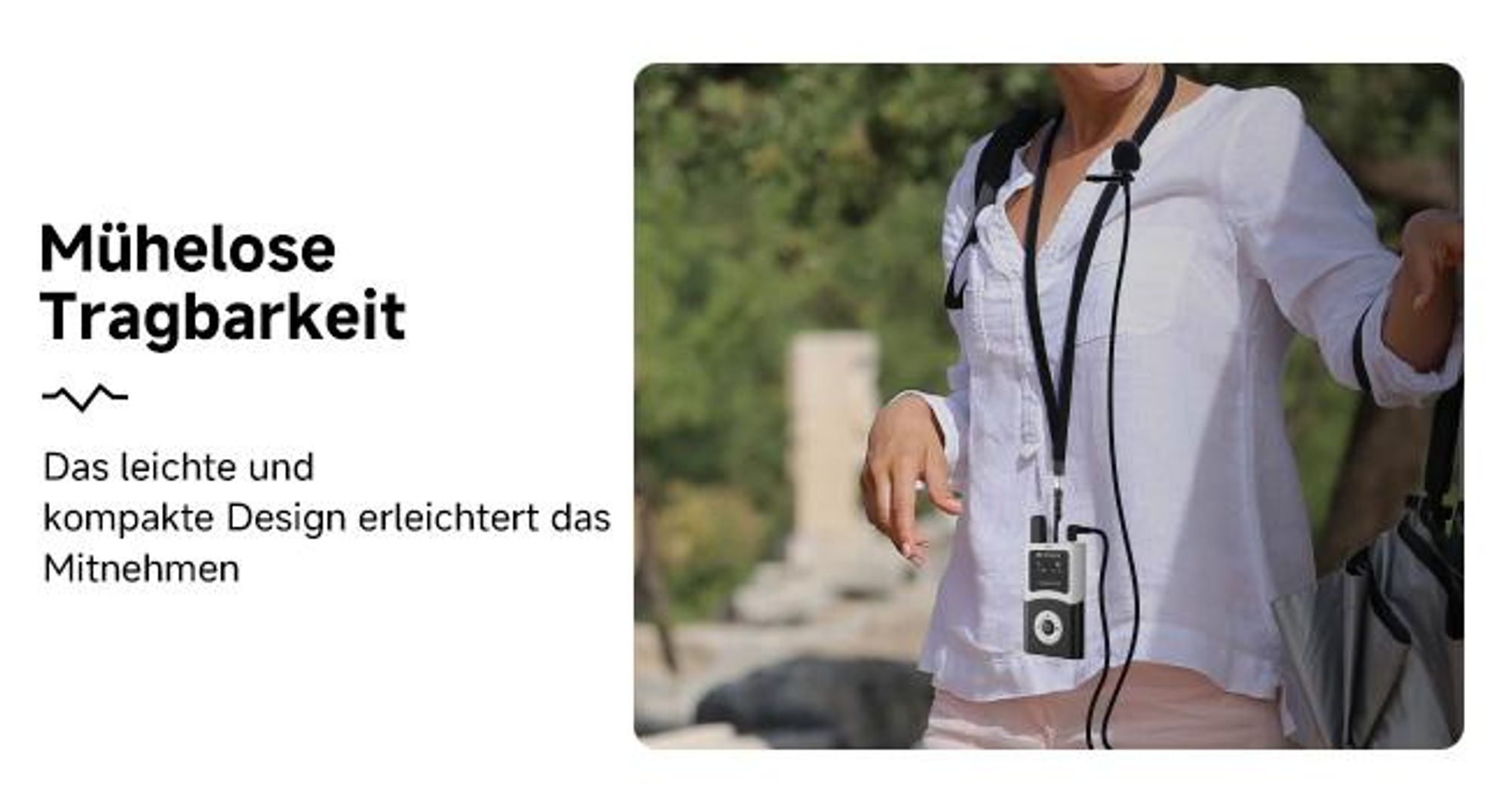 Retekess T130U Tour Guide System, Audio System mit 60-Slot-Ladekoffer, UHF, 200 m, 40 h Standby-Zeit, Mikrofon, walkie talkie