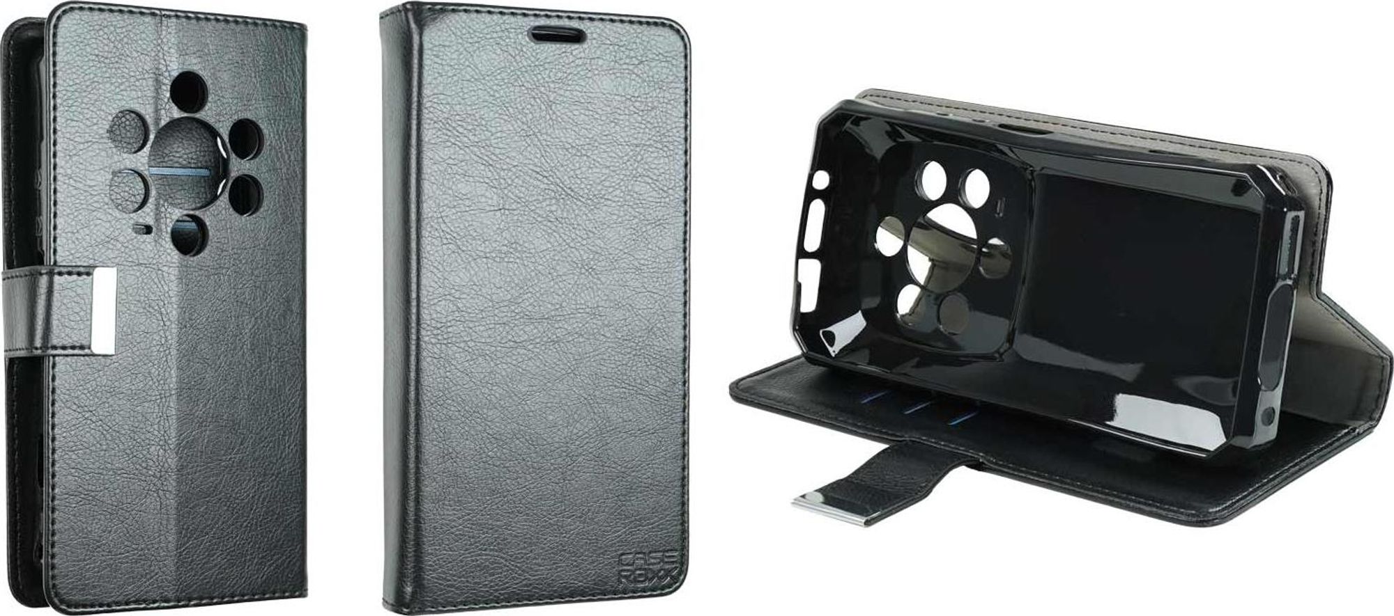 caseroxx Handy Hülle Tasche kompatibel mit Ulefone Armor 28 Ultra / Armor 28 Pro Bookstyle-Case Wallet Case Bild 1