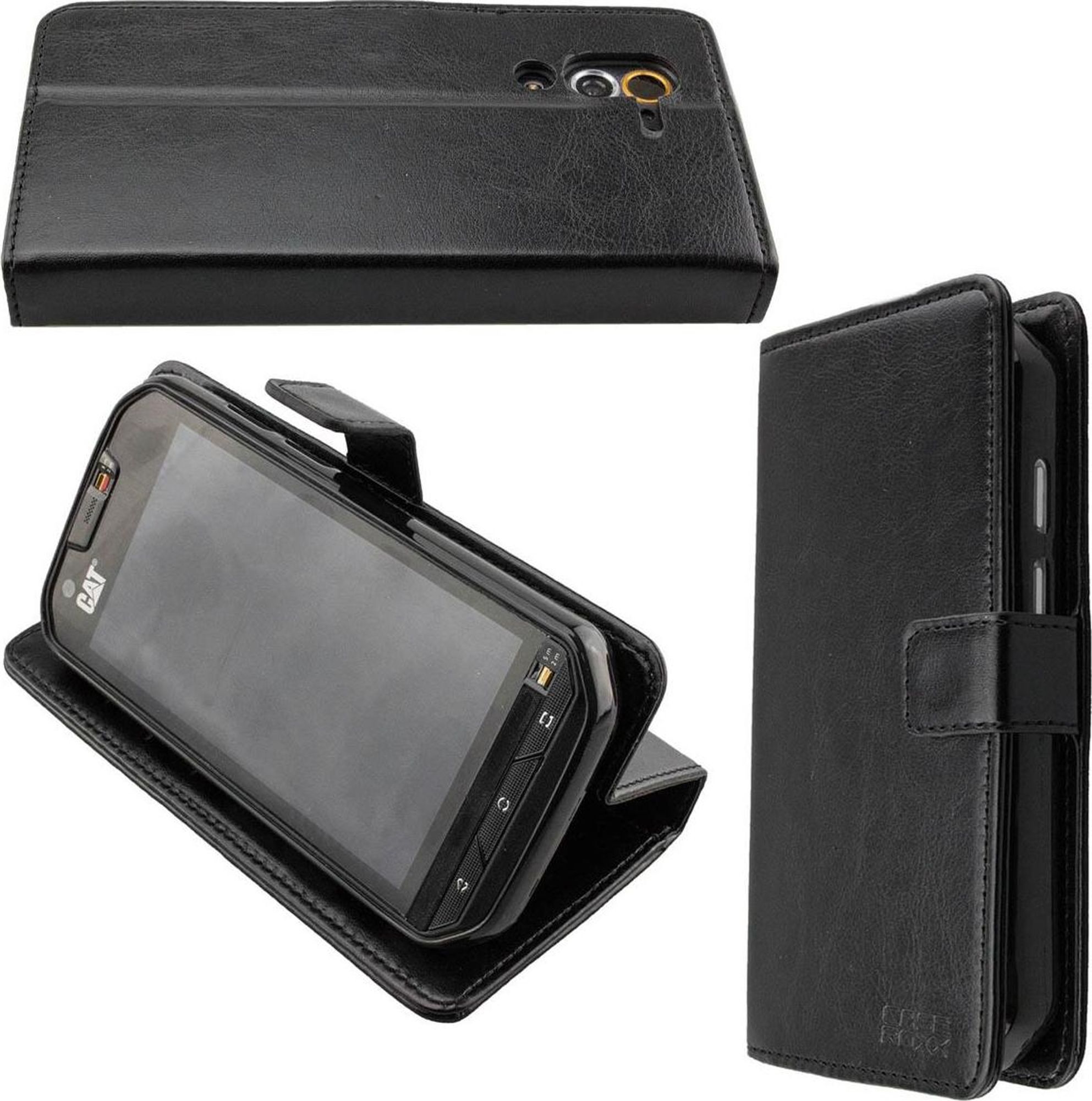caseroxx Handy Hülle Tasche kompatibel mit Cat S60 Bookstyle-Case Wallet Case Bild 4