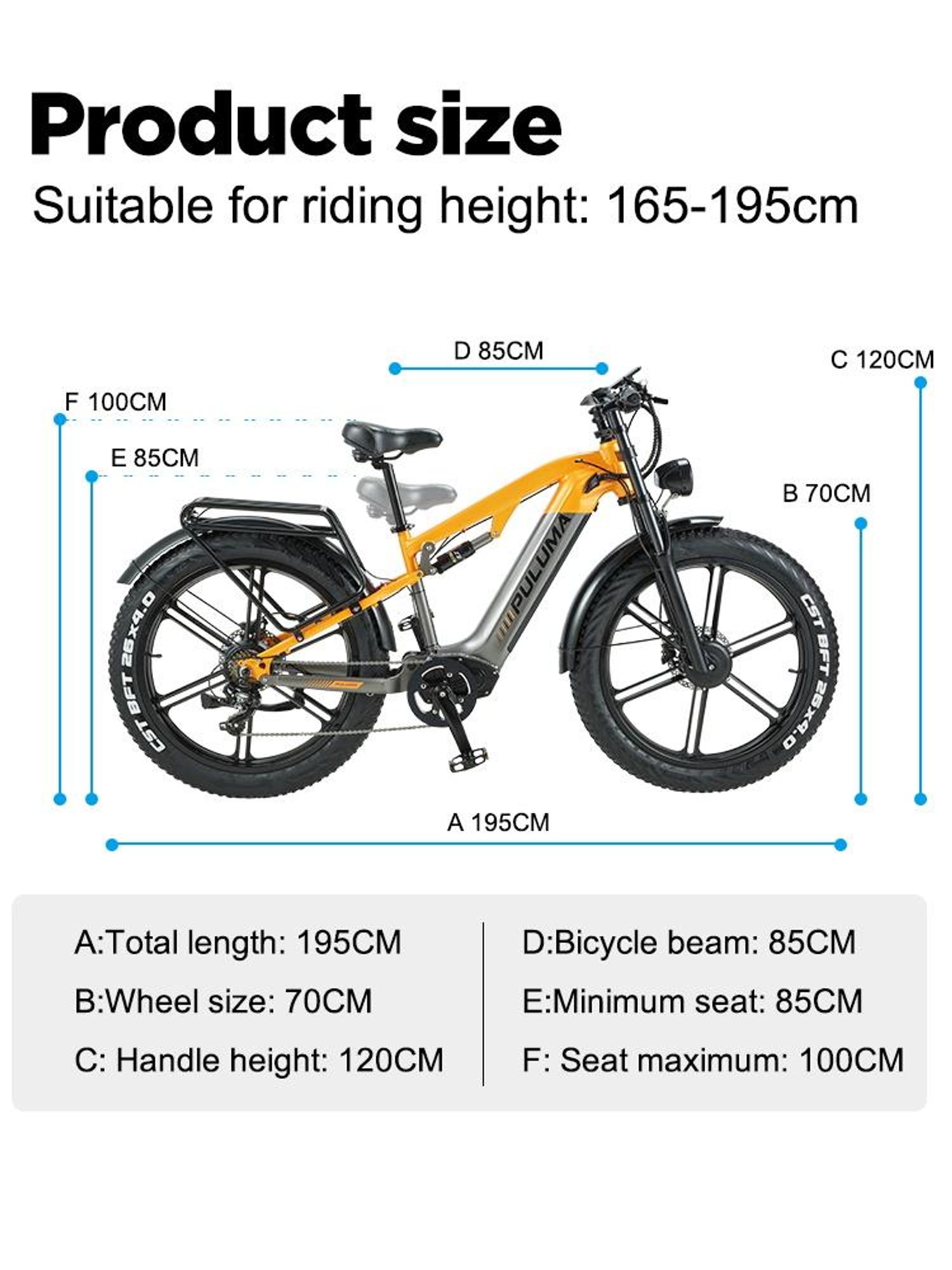 PH003 E-Motorrad mit Doppelmotor, Vorder- und Hinterradantrieb, 48V 20Ah, Reichweite bis 90 km, maximale Traglast 200 kg
