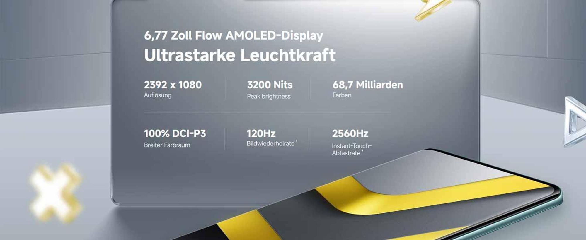 POCO M8 5G 17 2 cm (6.77 ) Hybride Dual-SIM USB Typ-C 8 GB 256 GB 5520 mAh grün