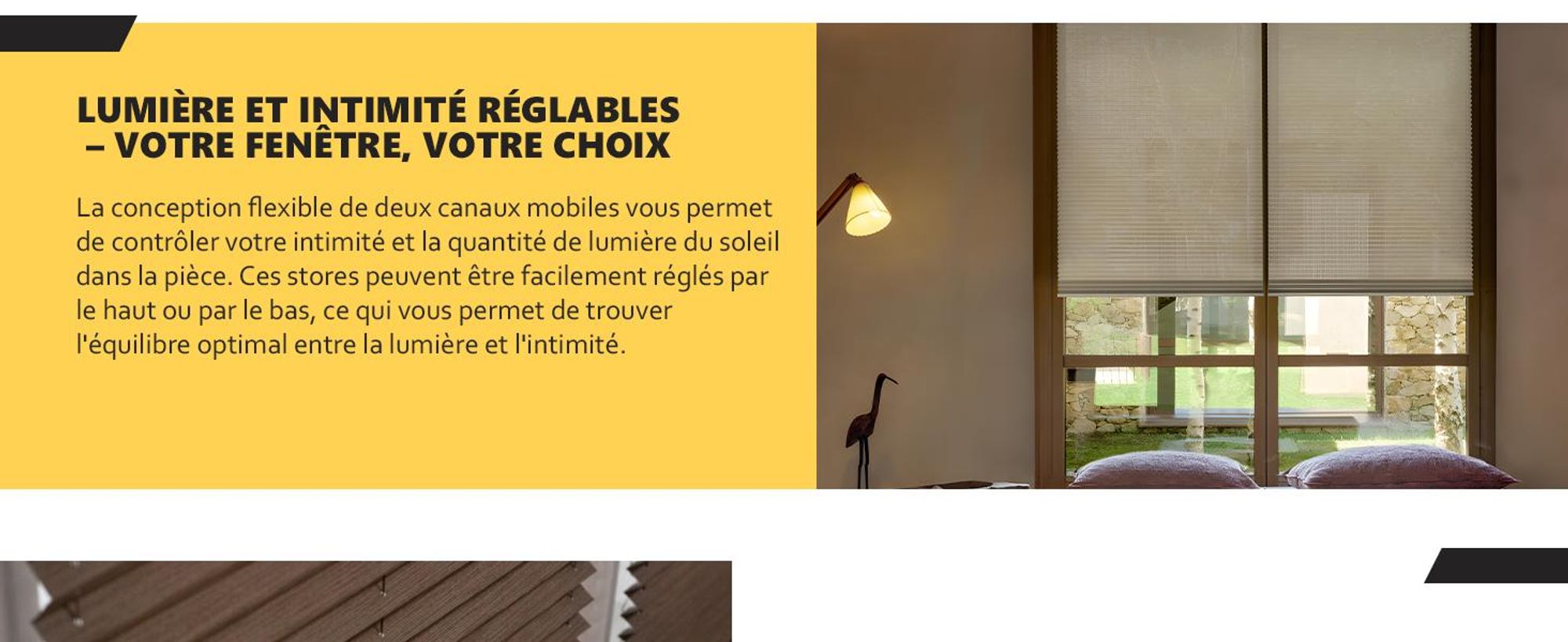 time4blinds, Store plissé sur mesure, Sans perçage, 40x210 cm, Argent