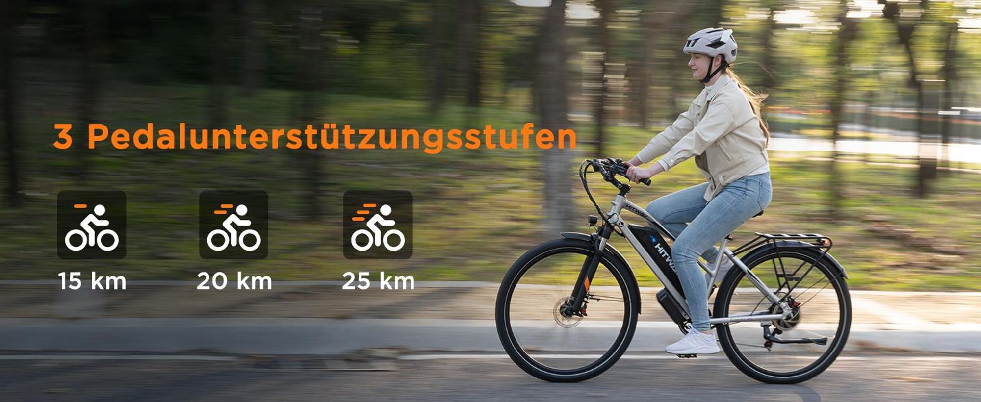 HITWAY 28" E Bike, 250W Motor,Elektrofahrrad Trekkingrad E-Bike Herren Damen,48V 16Ah Akku,7-Gang,NFC,APP,70-120km Reichweite
