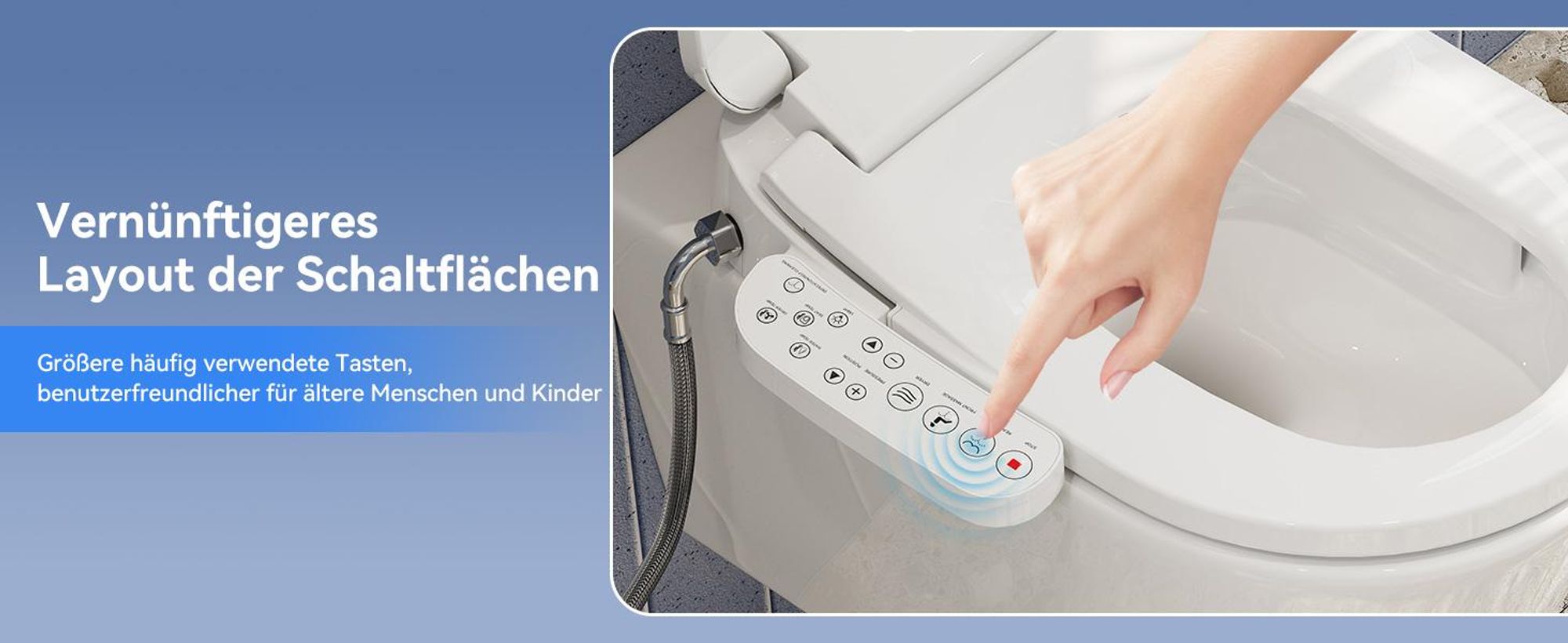 VernünftigeresLayout der Schaltflächen