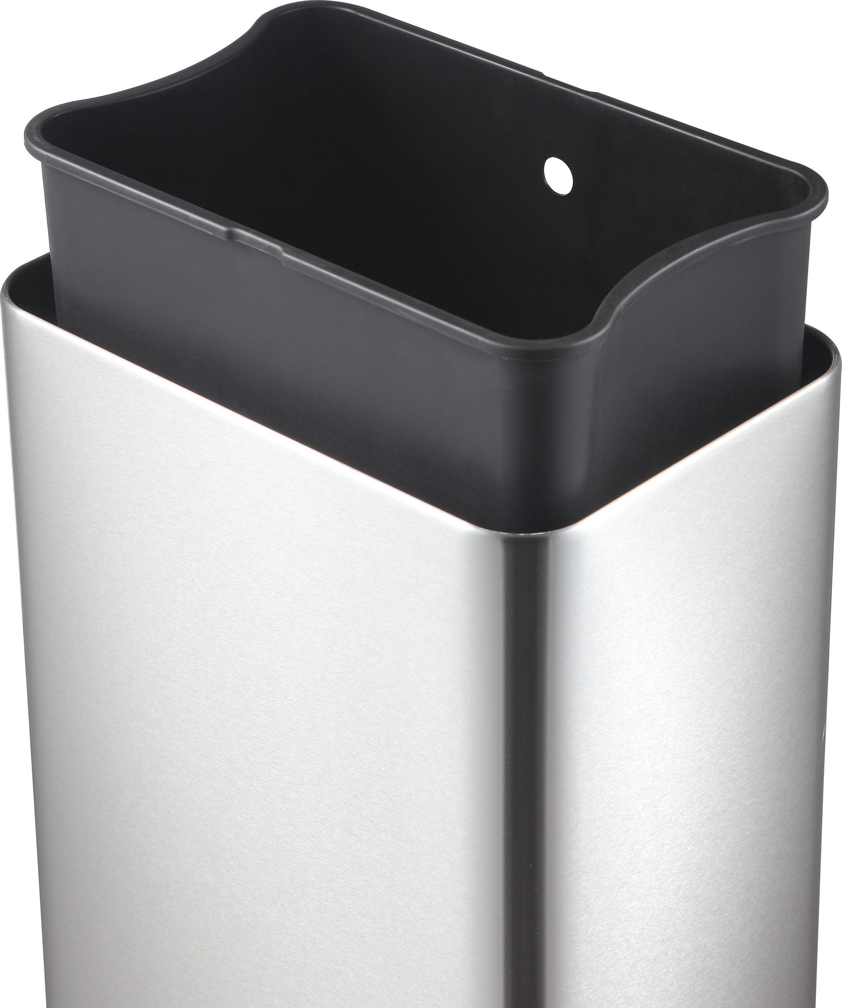EKO - Cestino Mirage Sensor 45 litri - Acciaio inox Plastica - Acciaio inox opaco, nero