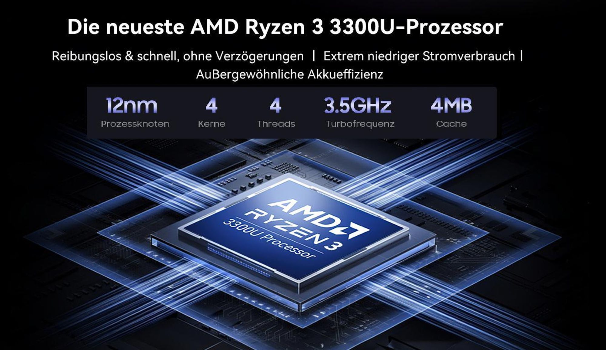 Blackview 15.6" FHD Acebook 6 Laptop, AMD Ryzen 3300U Notebook 4x3.5Ghz, 16GB DDR4+512GB SSD/1TB, 180° drehbar, Windows 11, Tastatur-Aufkleber