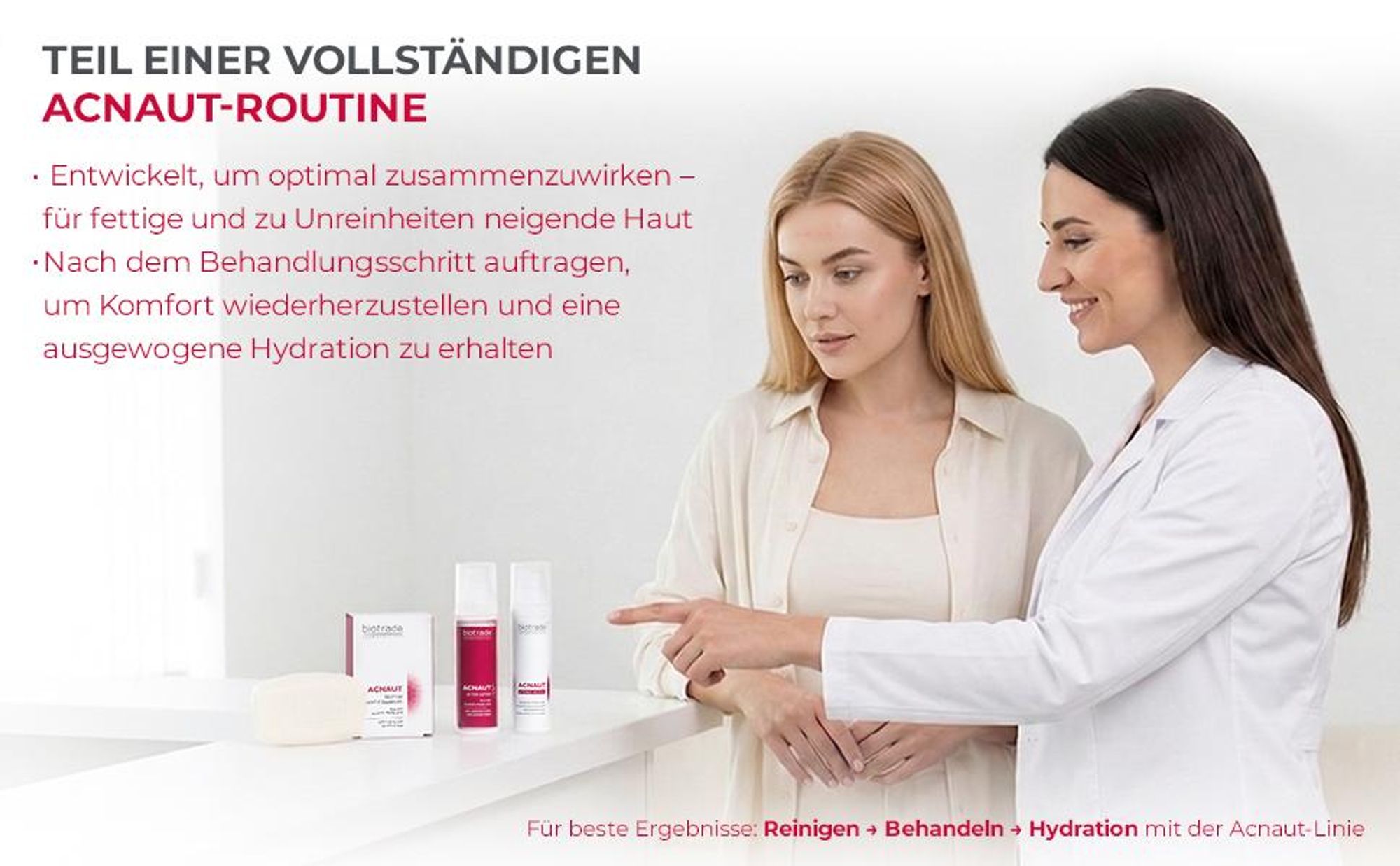 Hydratisierende Gesichtscreme für problematische Haut 60ml