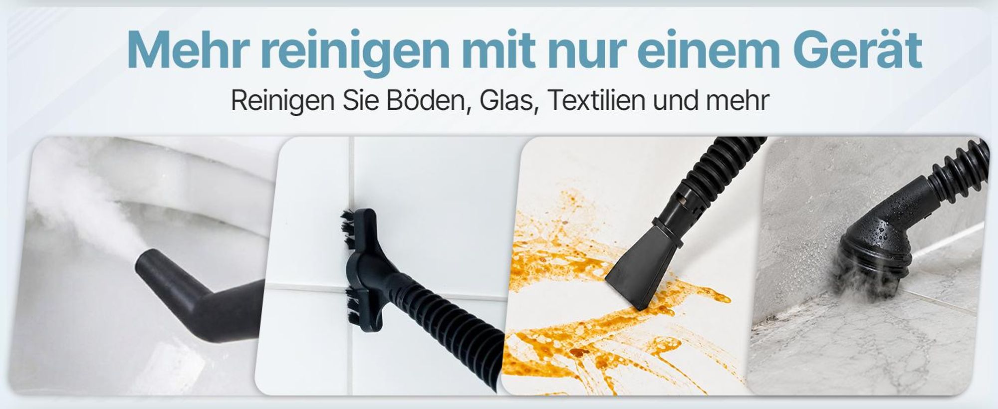 Olvy 12-in-1 Hand-Dampfreiniger mit Touchscreen – Handdampfreiniger Für Bad, Küche, Sofa & Möbel
