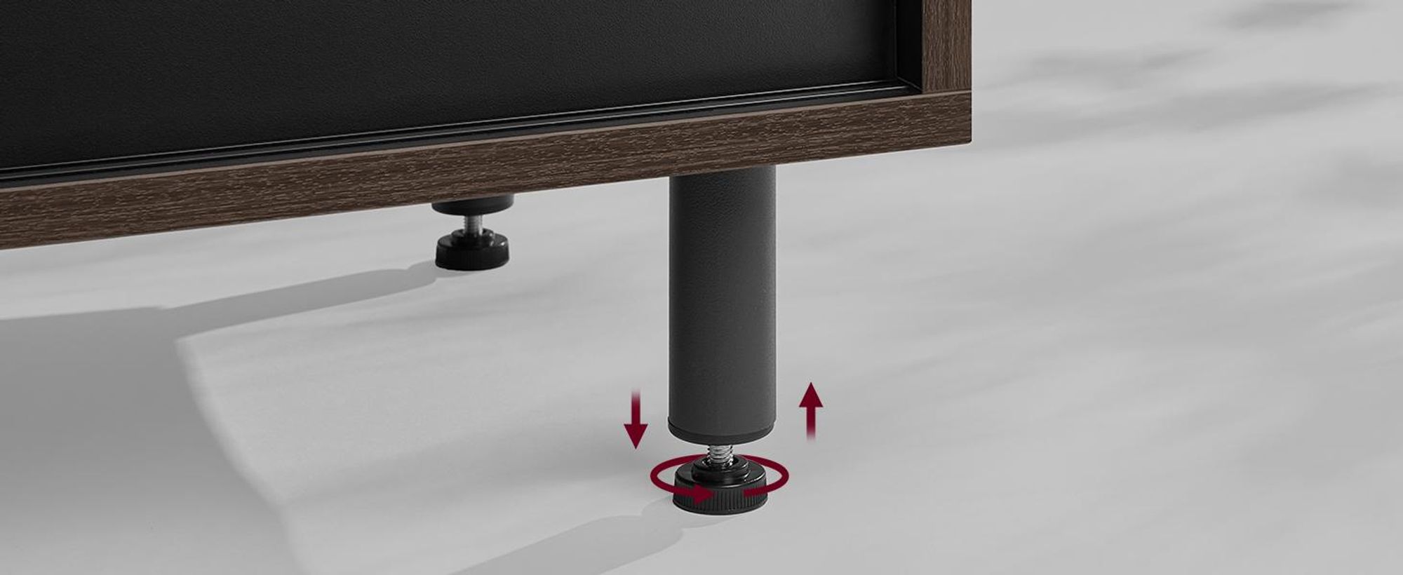 VASAGLE TV skříňka, TV stolek do obývacího pokoje, žebrované sklo moderní