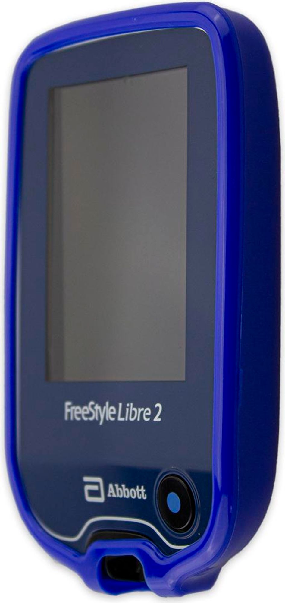 caseroxx Schutz-Hülle TPU-Hülle kompatibel mit Freestyle Libre 1 / 2 / 3  / 14 Day, Gummi Handy Tasche blau  Bild 4