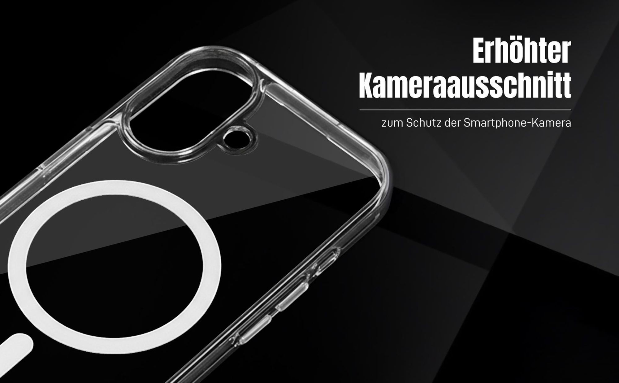 TPU Backcover für Apple iPhone 17 mit erhöhtem Kameraausschnitt
